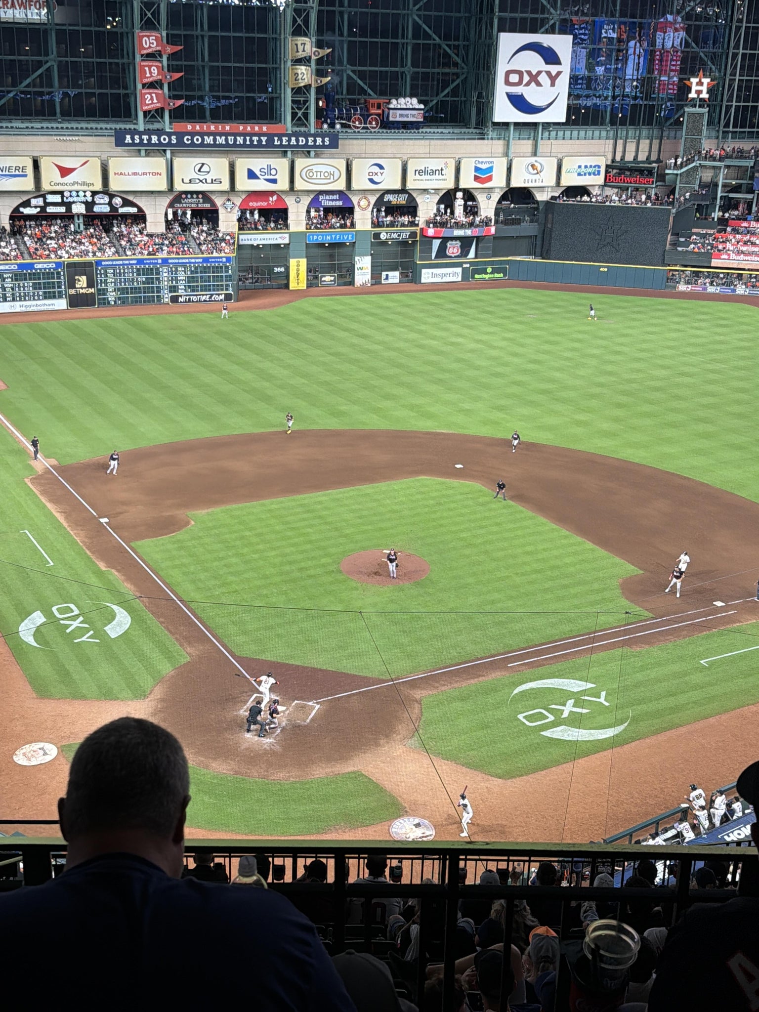 Real Fan View taken from Section 421 at Daikin Park by David C
