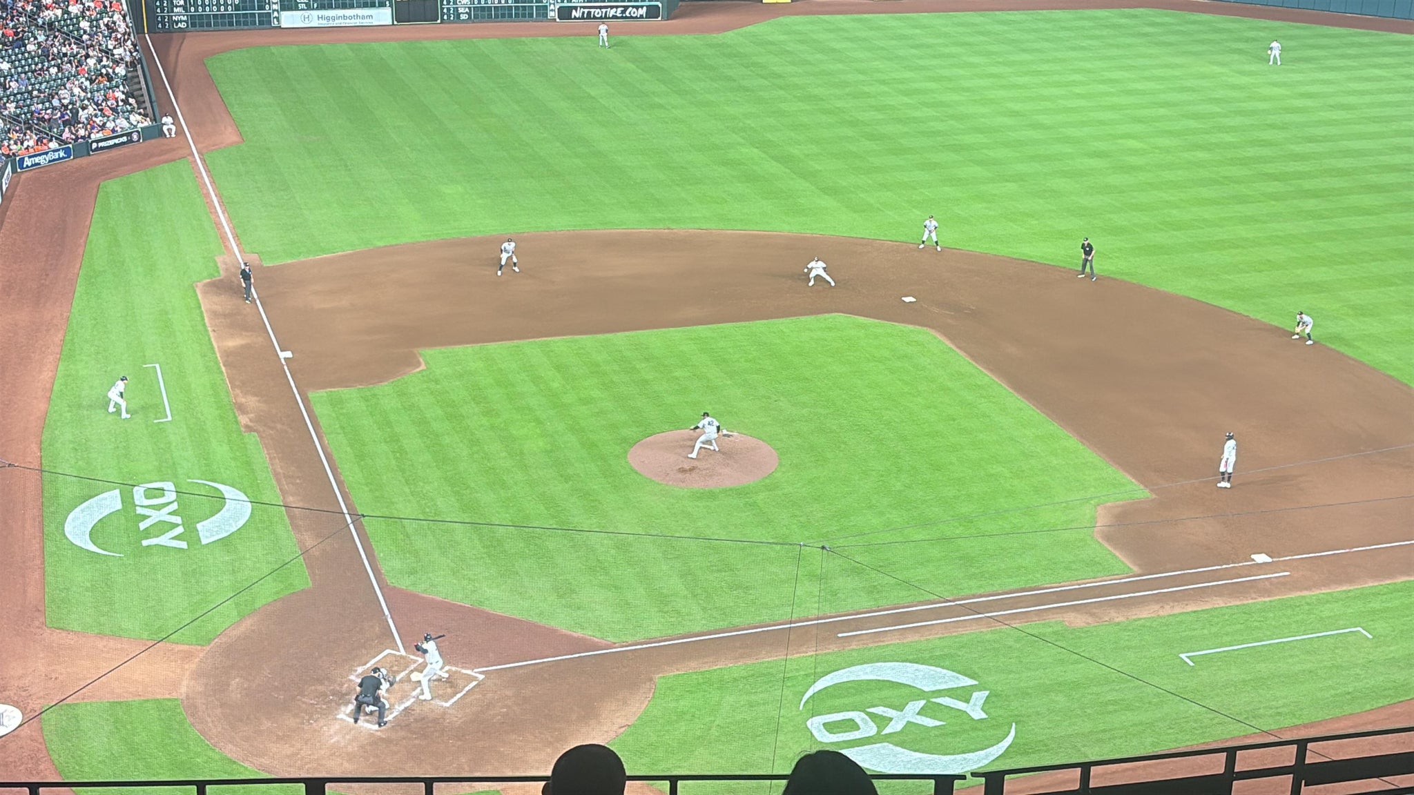Real Fan View taken from Section 422 at Daikin Park by Emilio D