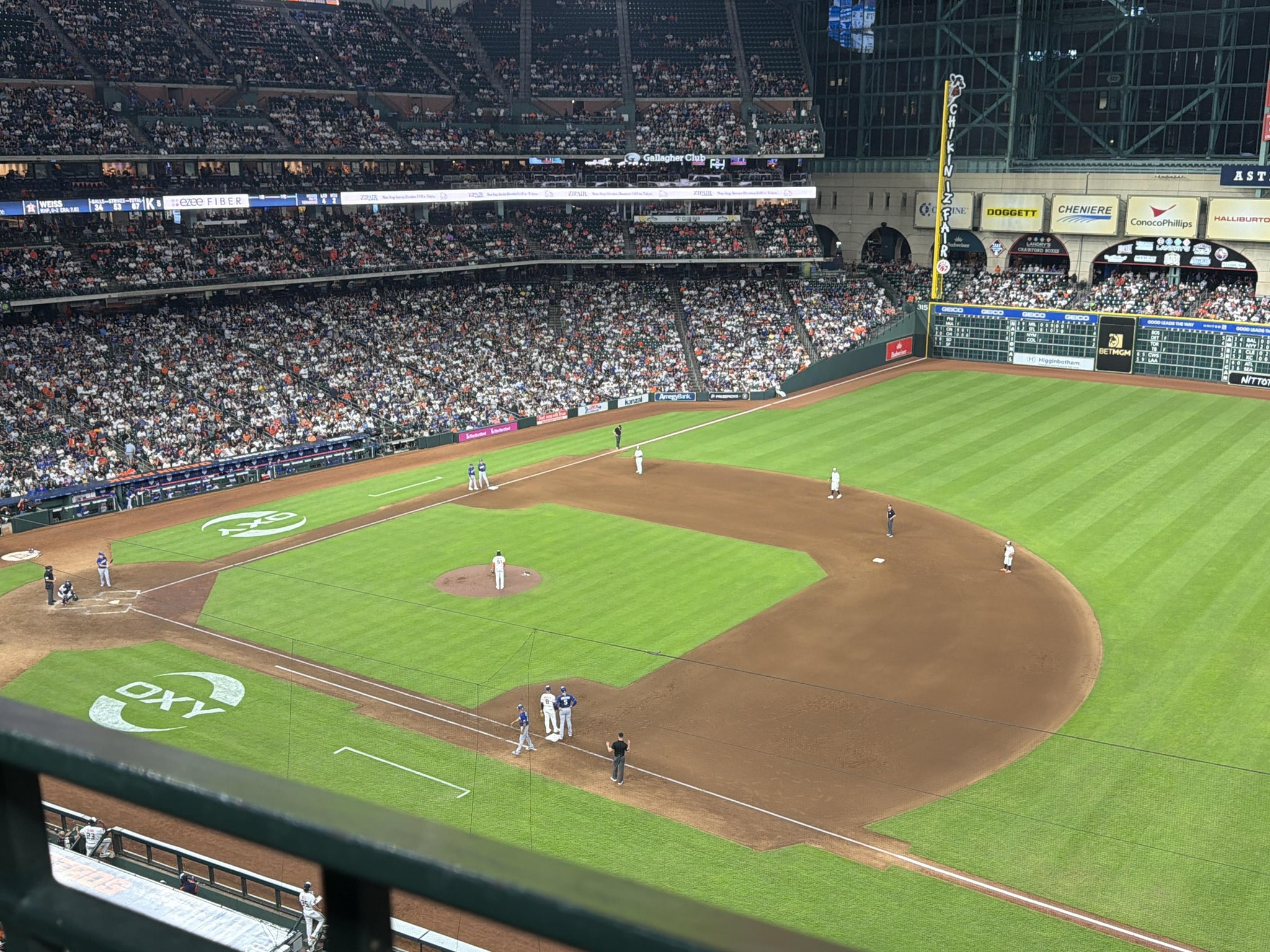 Real Fan View taken from Section 428 at Daikin Park by Kevin J