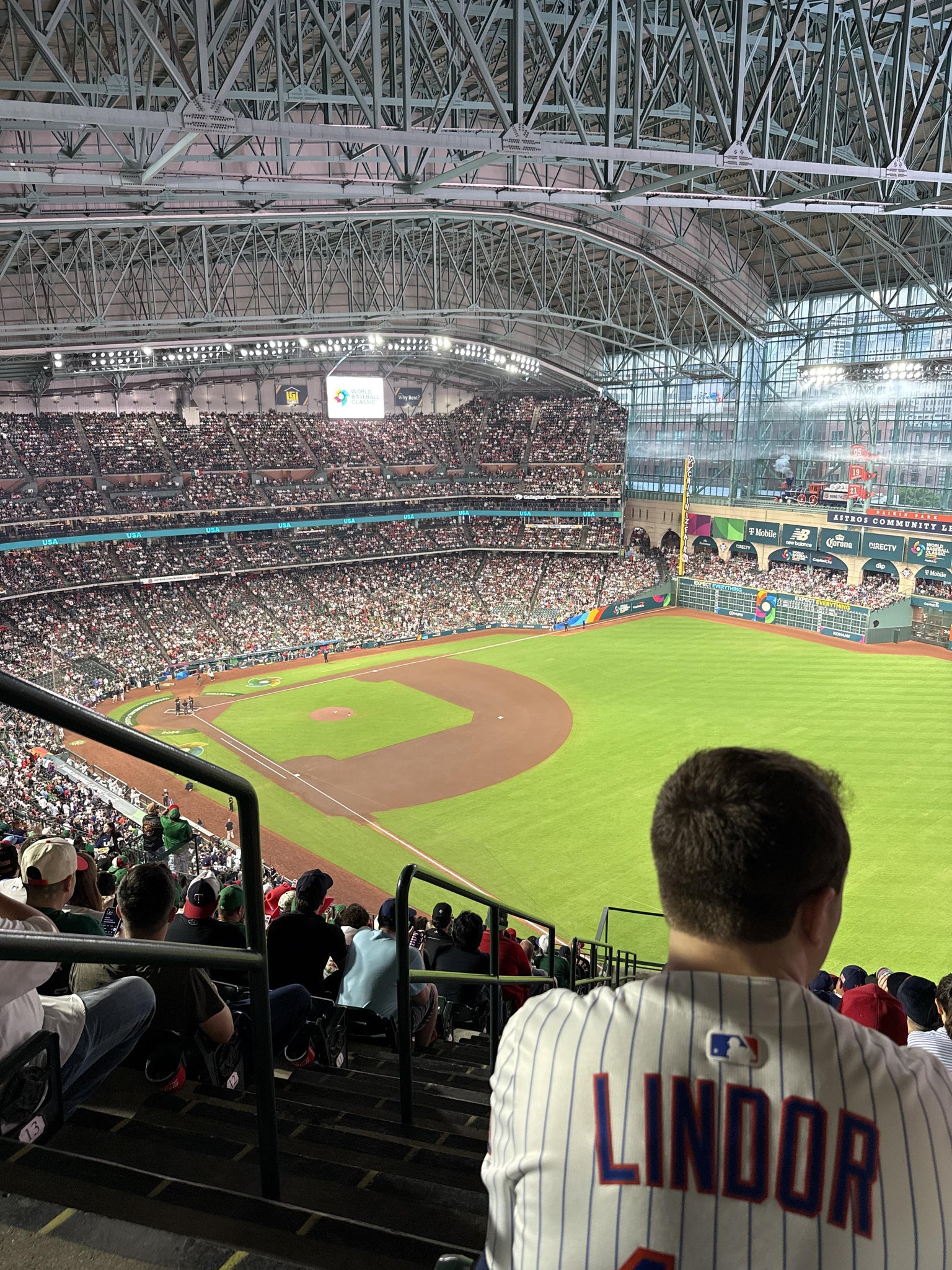 Real Fan View taken from Section 433 at Daikin Park by Alejandro D
