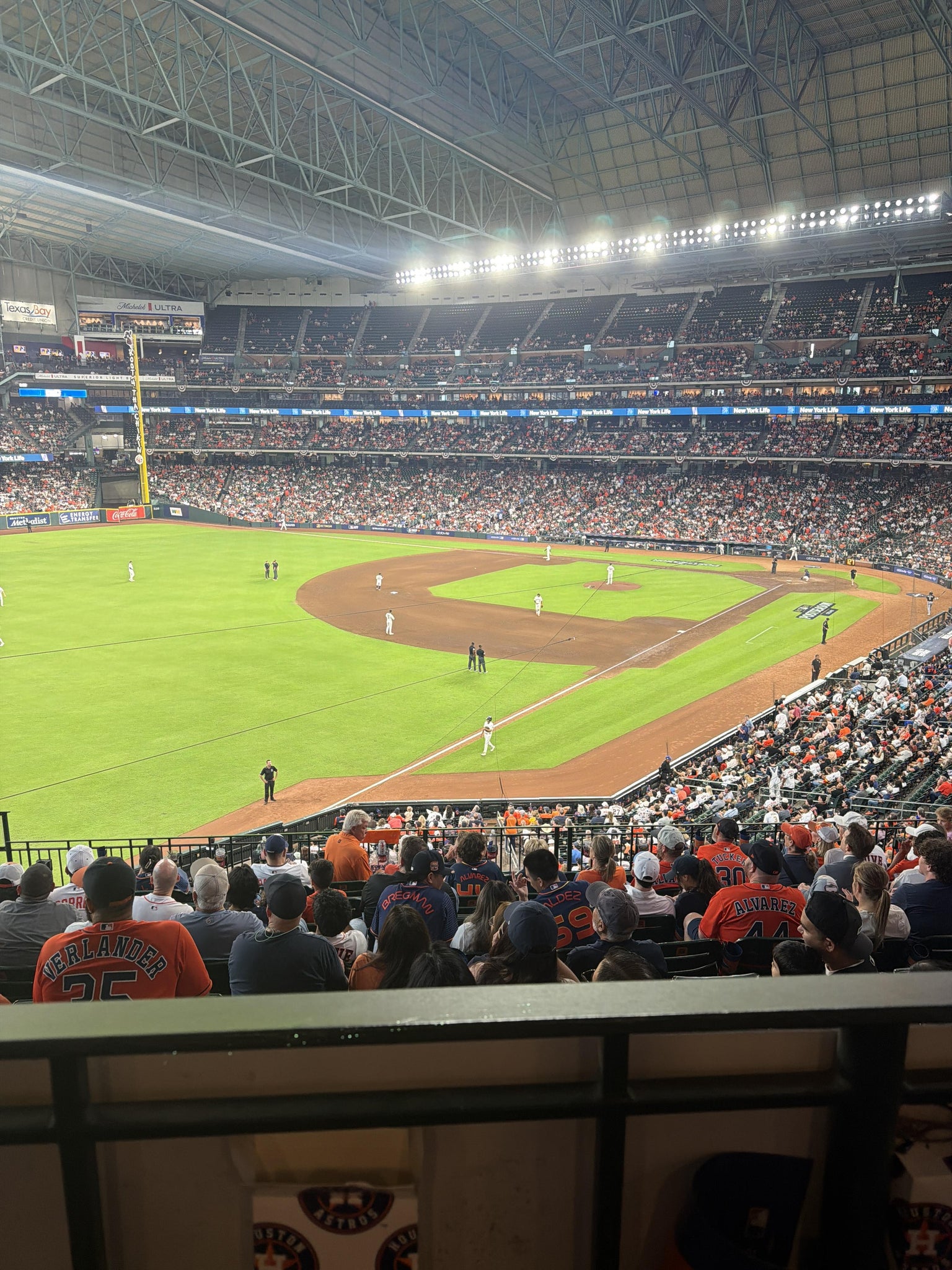 Real Fan View taken from Beam BAR at Daikin Park by Brian P