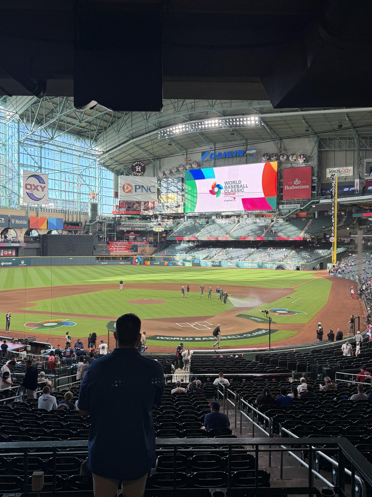Real Fan View taken from Insperity Club 70 at Daikin Park by Brian M