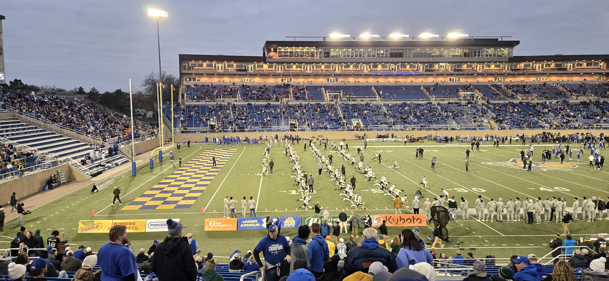 Real Fan View taken from Section 118 at Dana J. Dykhouse Stadium by Steven K