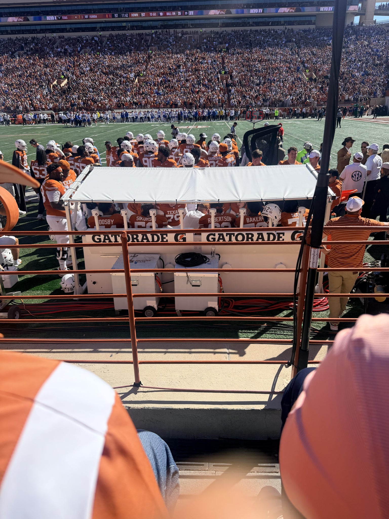 Real Fan View taken from Section 3 at Darrell K Royal - Texas Memorial Stadium by Anonymous User
