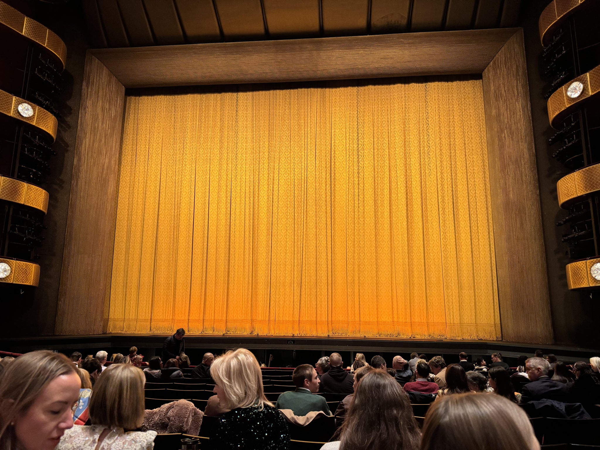 Real Fan View taken from Orchestra at David H Koch Theater by Anonymous User