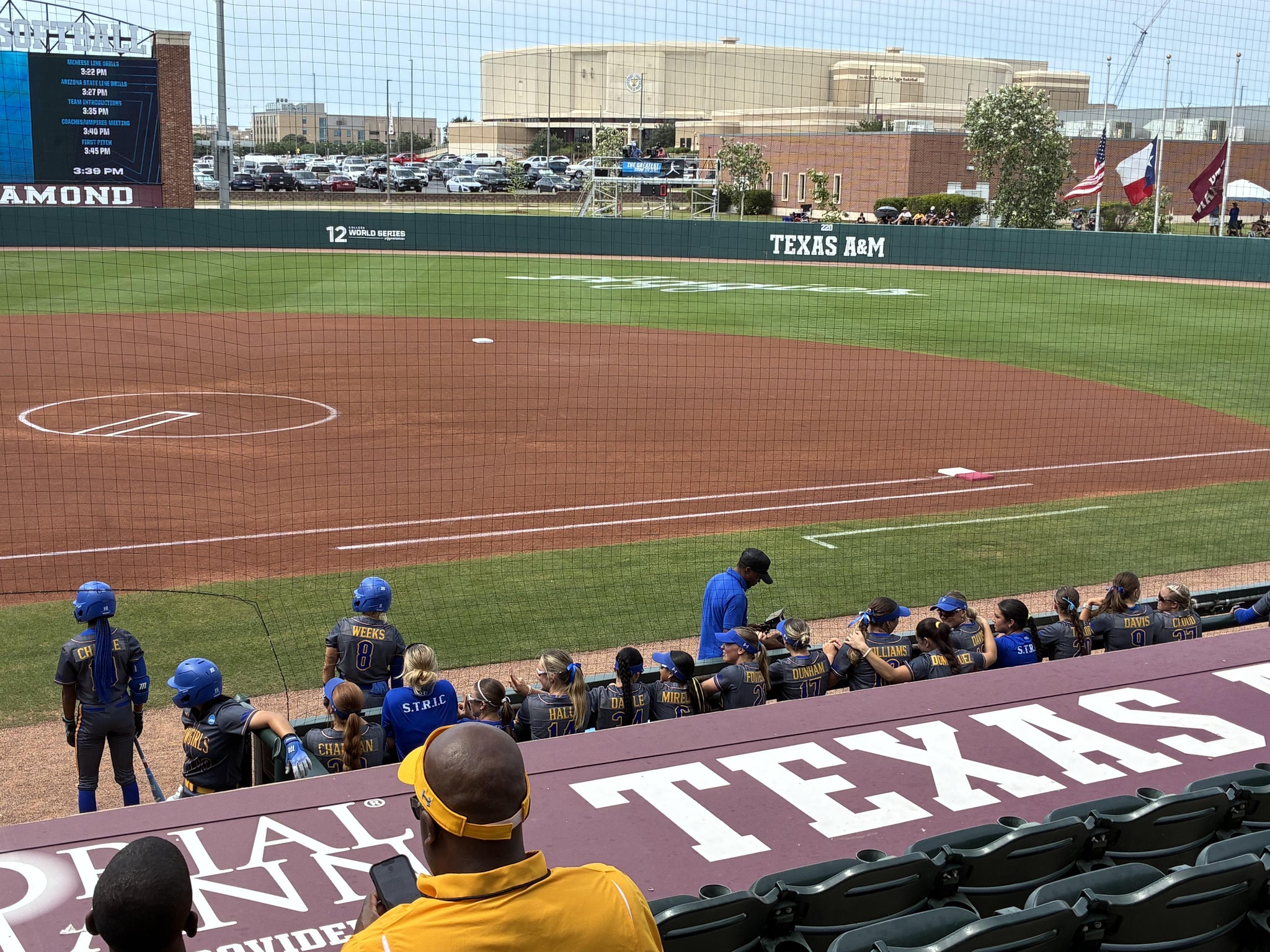 Real Fan View taken from Section 103 at Davis Diamond by Sheila A