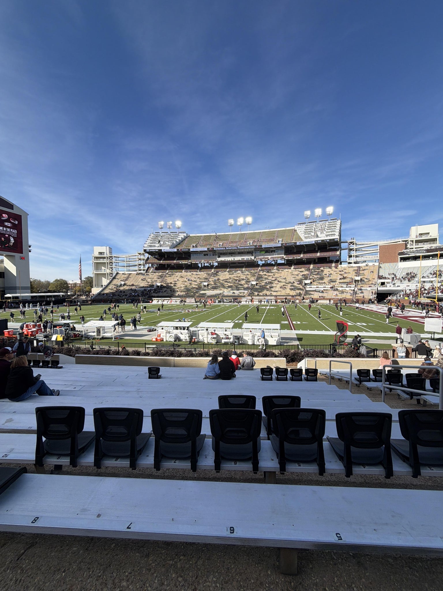 Real Fan View taken from Section 19 at Davis Wade Stadium at Scott Field by Jackson C