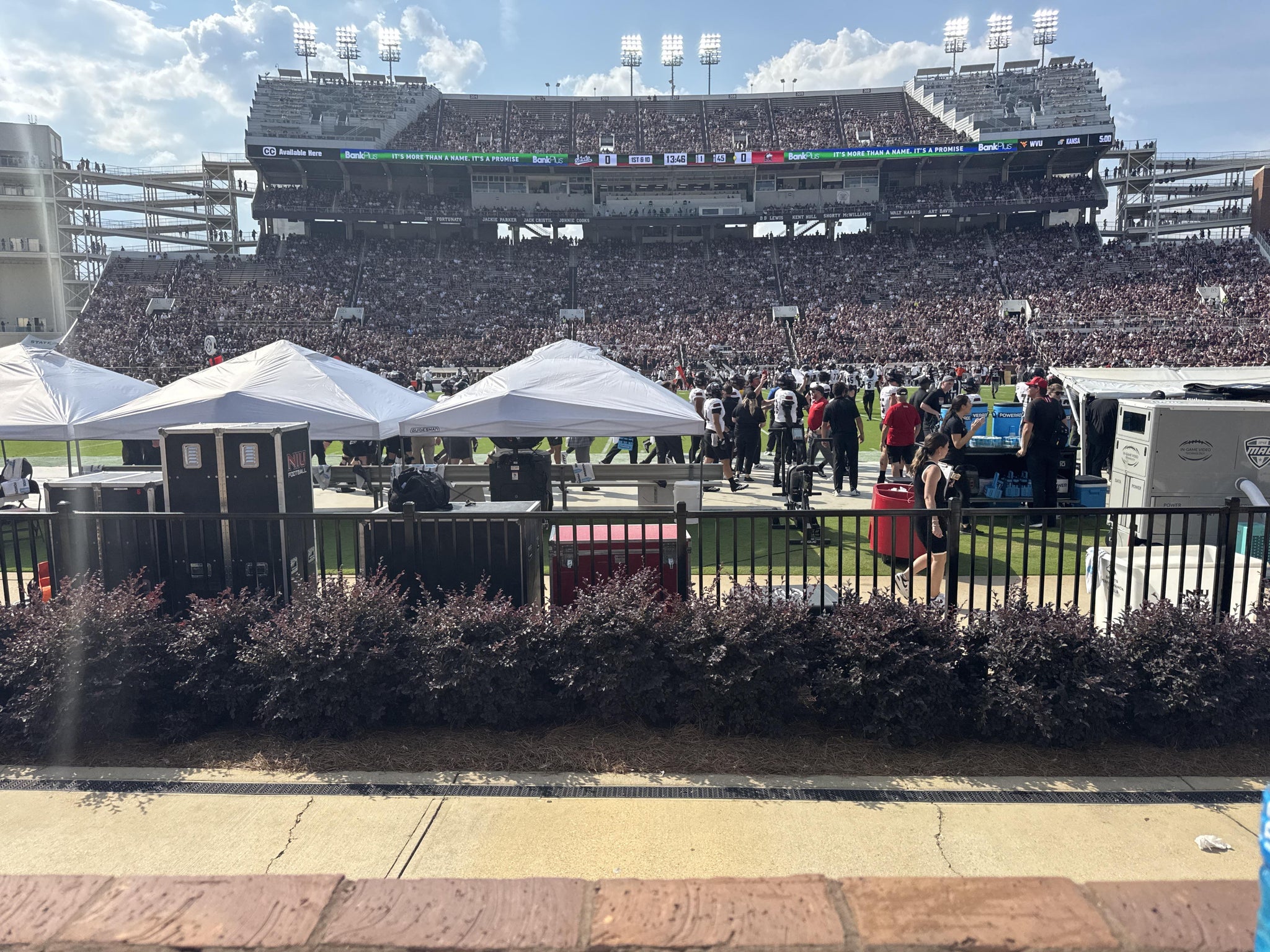 Real Fan View taken from Section 21 at Davis Wade Stadium at Scott Field by Michelle S