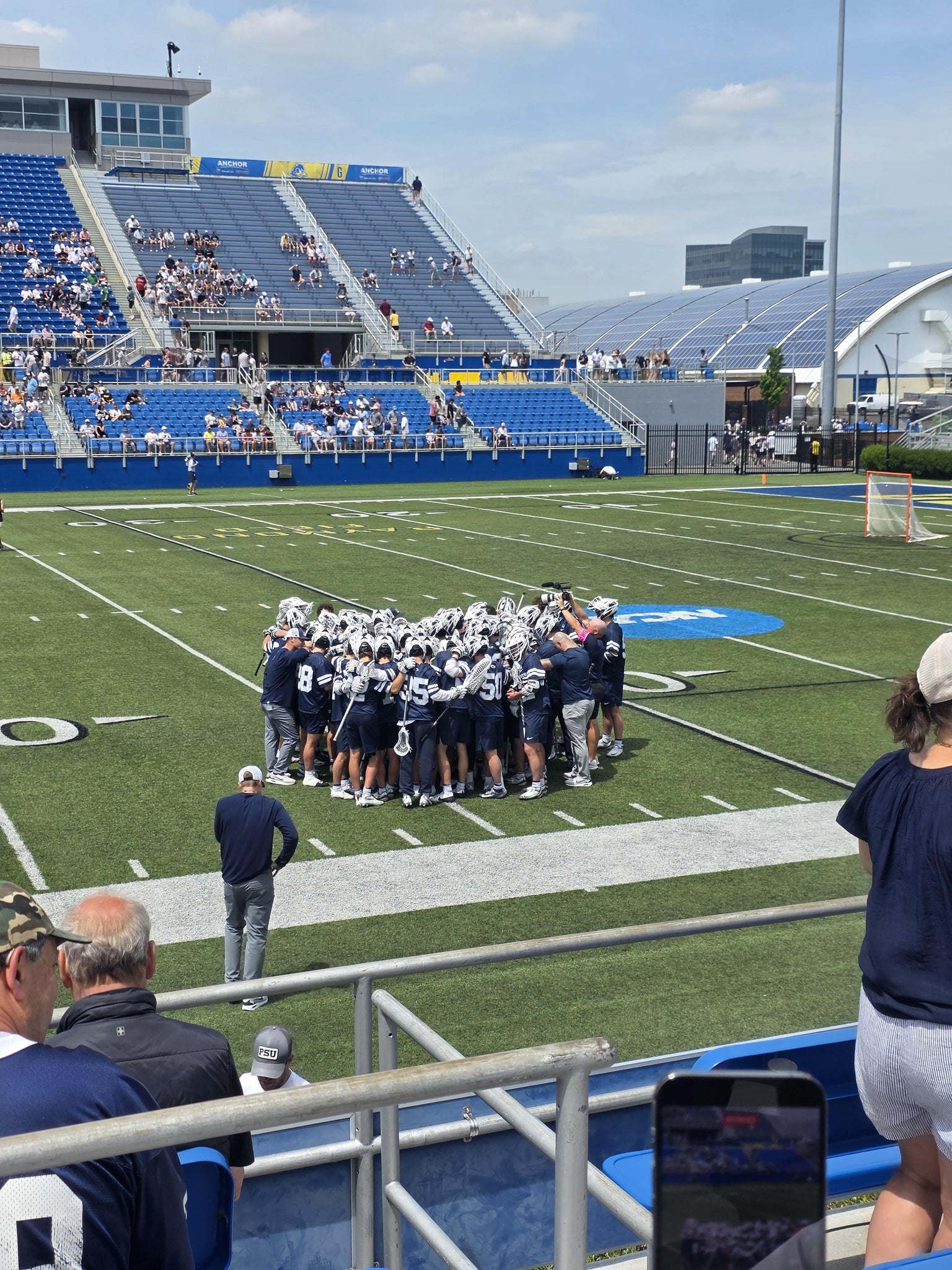 Real Fan View taken from Section K at Delaware Stadium by Stephen P