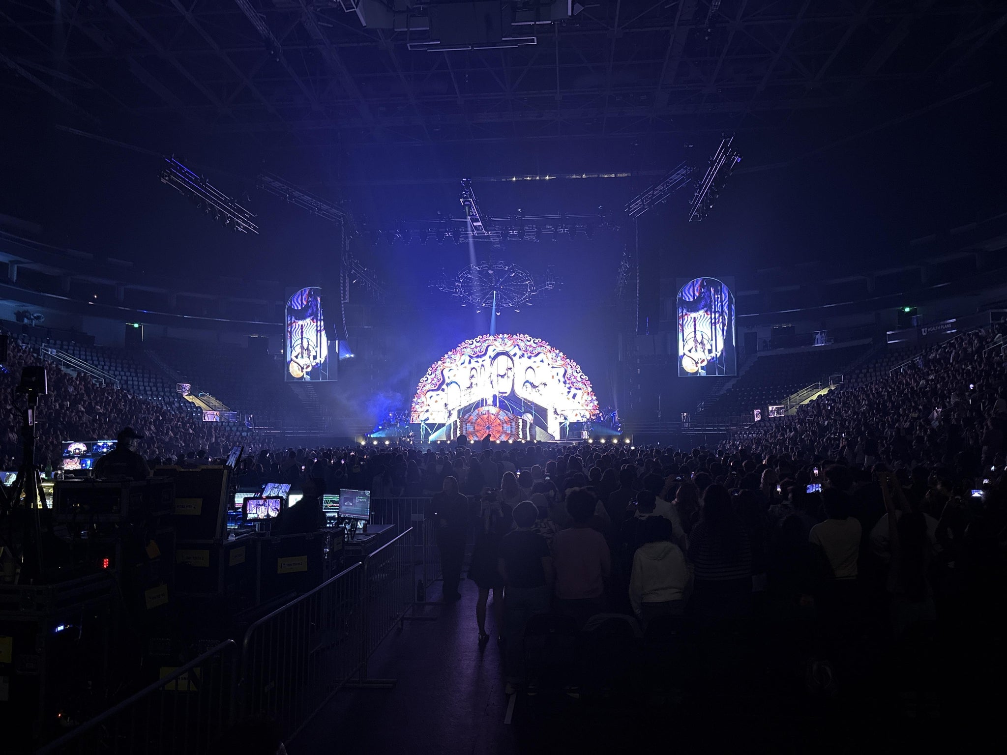 Real Fan View taken from Section 1 at Delta Center by Taylor P