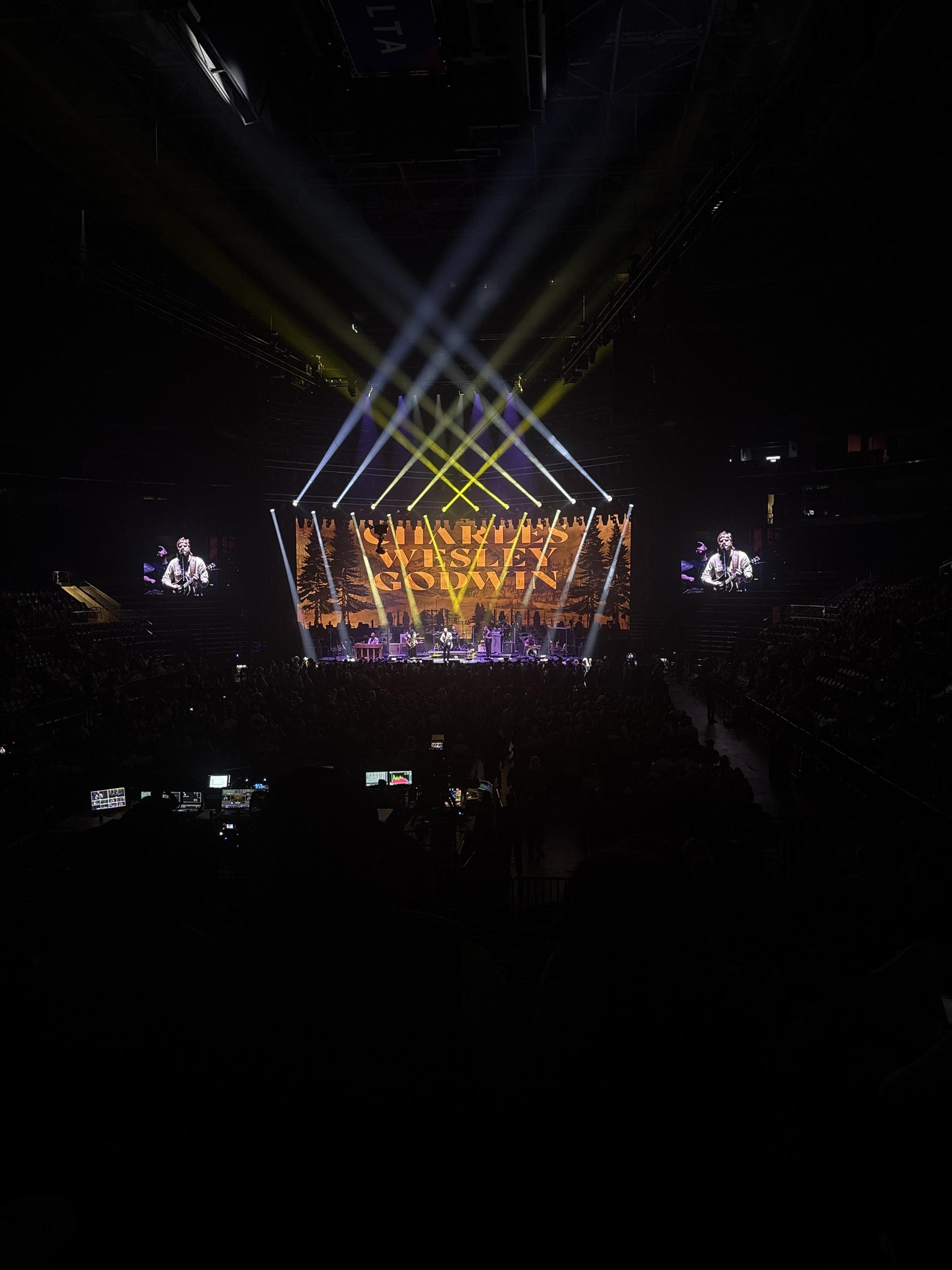 Real Fan View taken from Section 1 at Delta Center by Katelyn  N