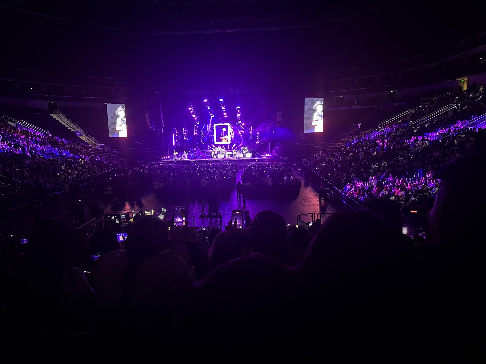 Real Fan View taken from Section 1 at Delta Center by Karina S
