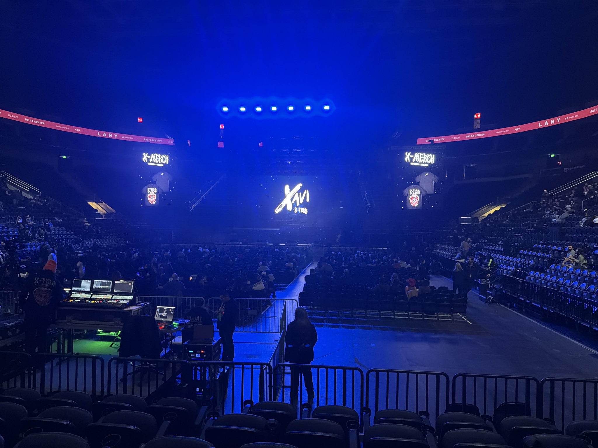 Real Fan View taken from Section 1 at Delta Center by Alexia H