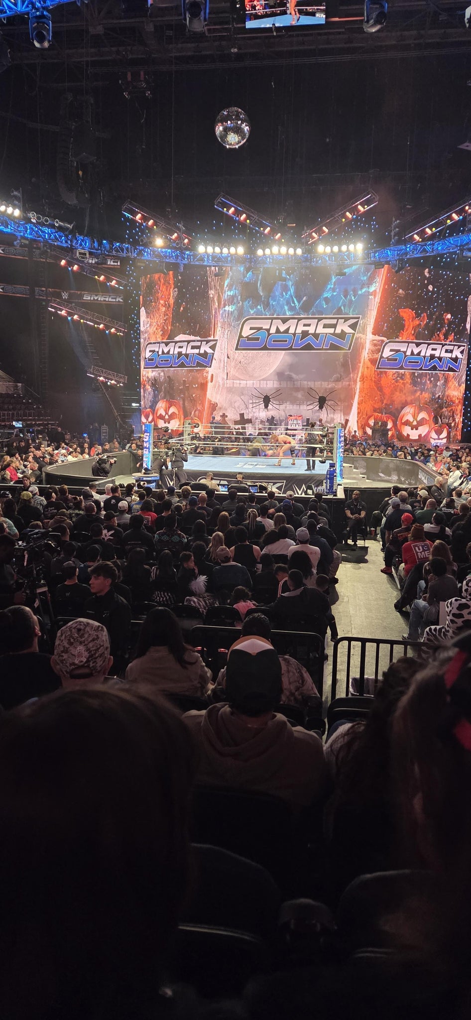 Real Fan View taken from Section 1 at Delta Center by Julio M