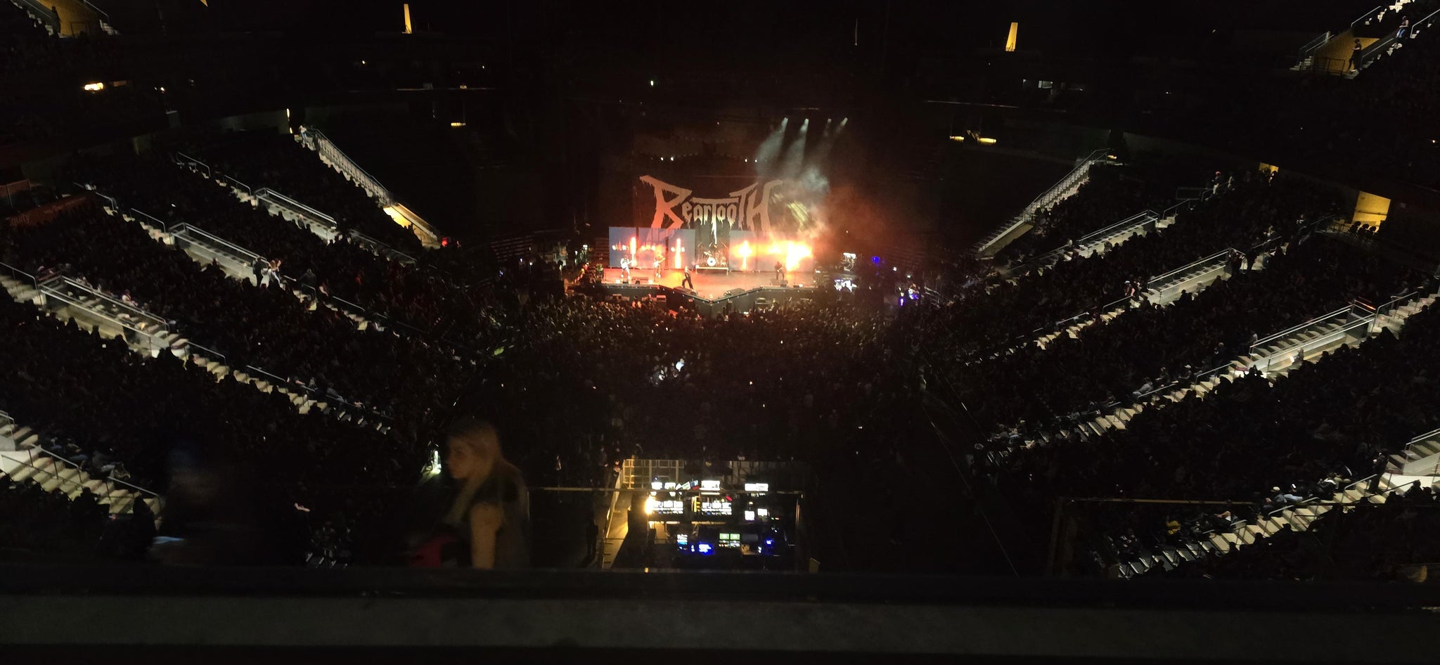 Real Fan View taken from Section 102 at Delta Center by David W
