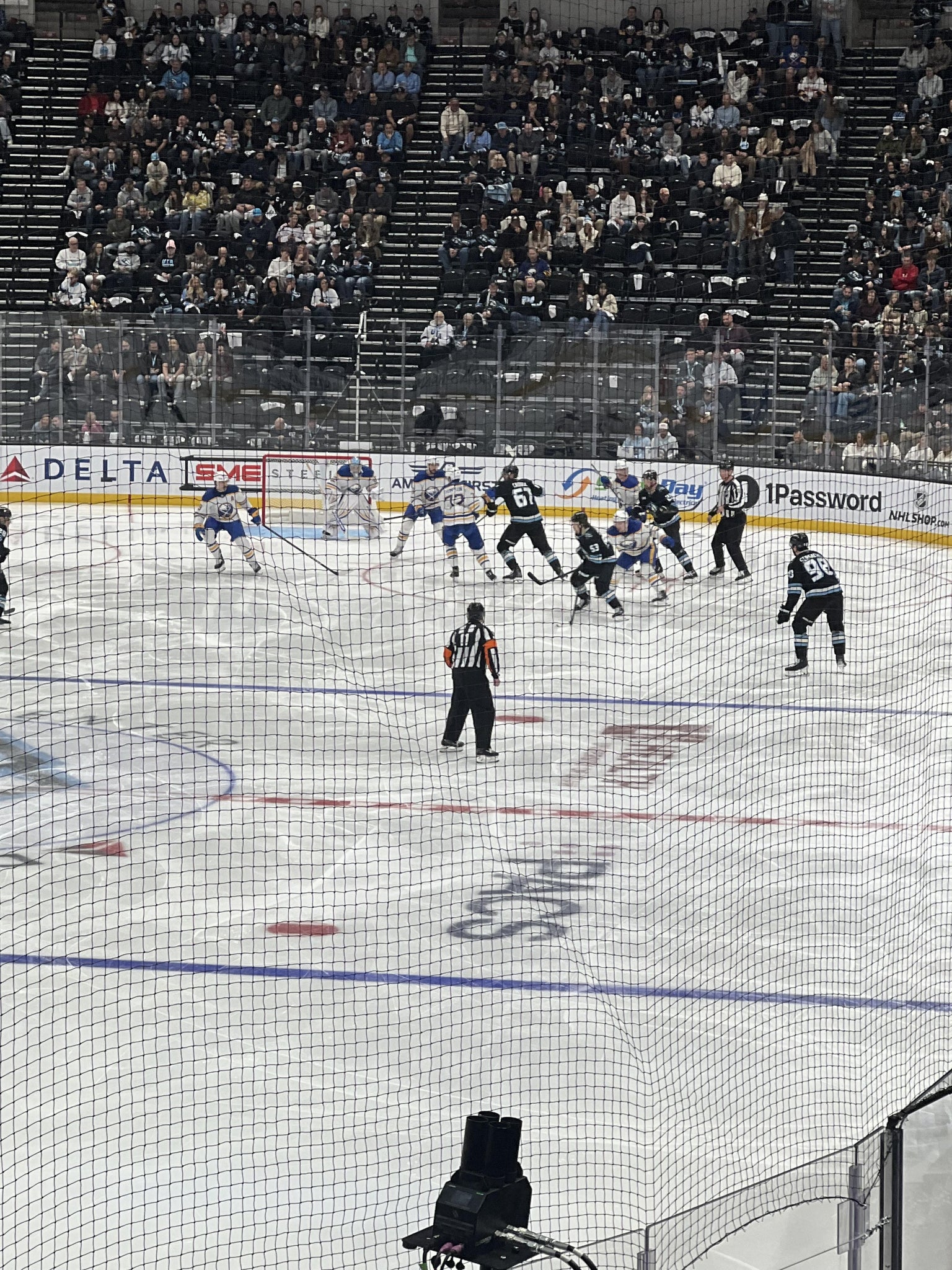 Real Fan View taken from Section 11 at Delta Center by Stacey S