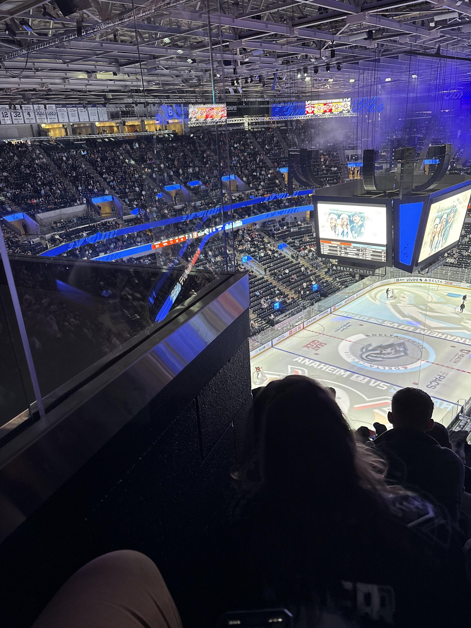 Real Fan View taken from Section 119 at Delta Center by Taylor C