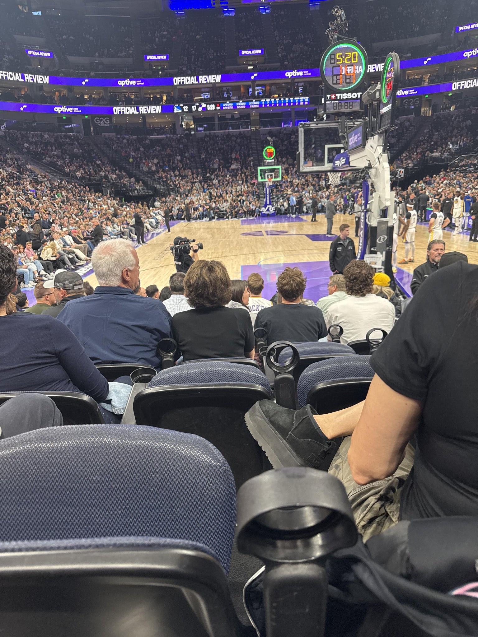 Real Fan View taken from Section 13 at Delta Center by Mercedes A