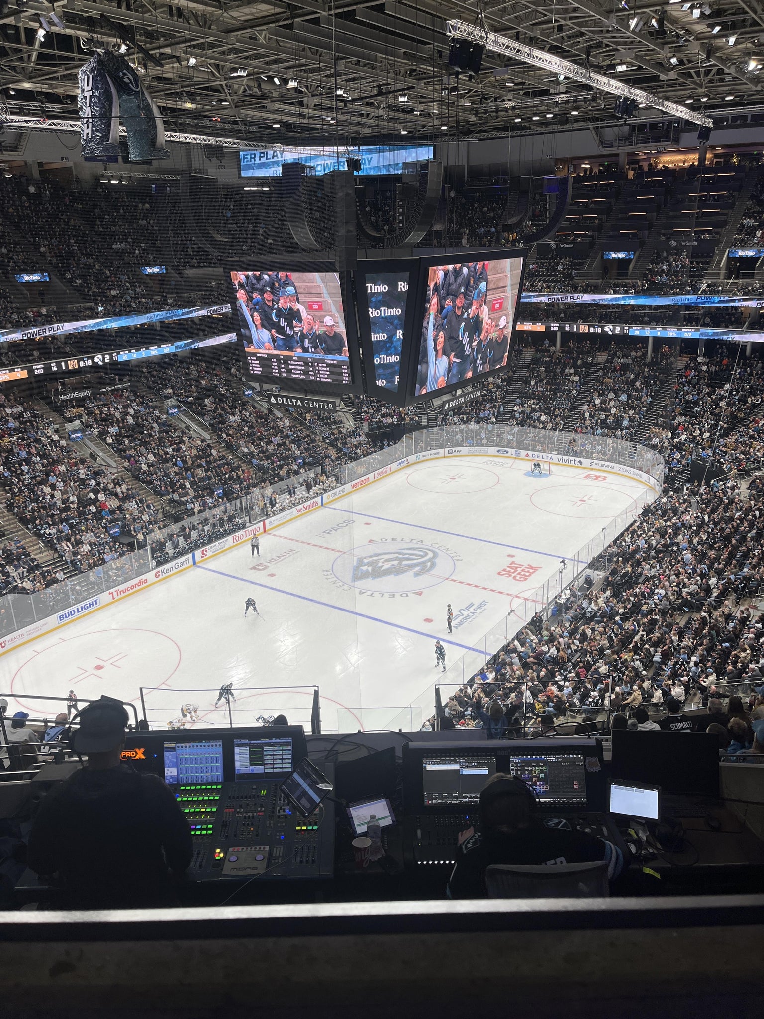 Real Fan View taken from Section 138 at Delta Center by Jesse G