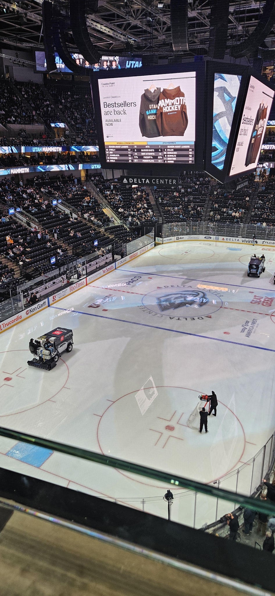 Real Fan View taken from Section 139 at Delta Center by Jordan K