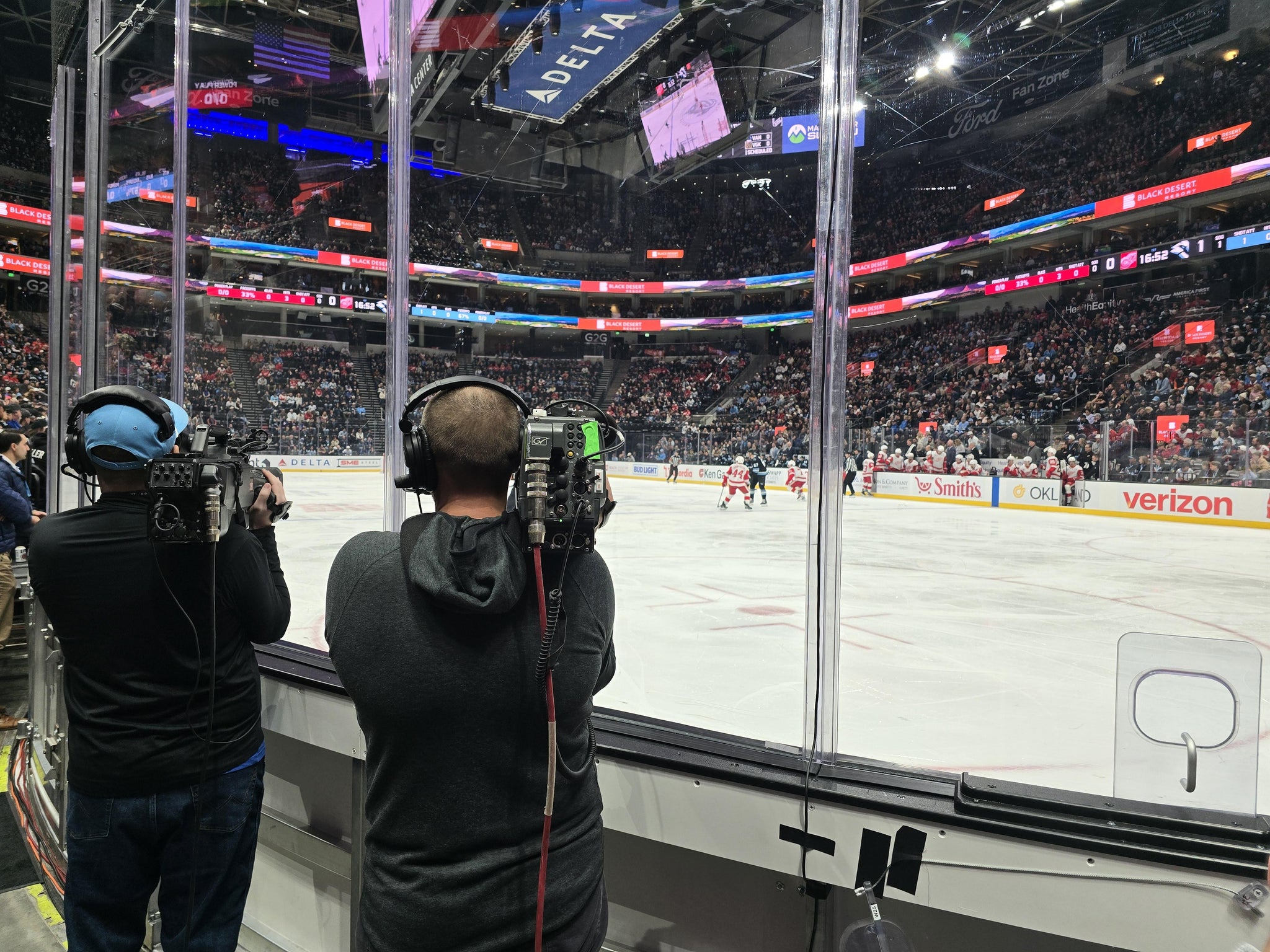 Real Fan View taken from Section 14 at Delta Center by Ryan D