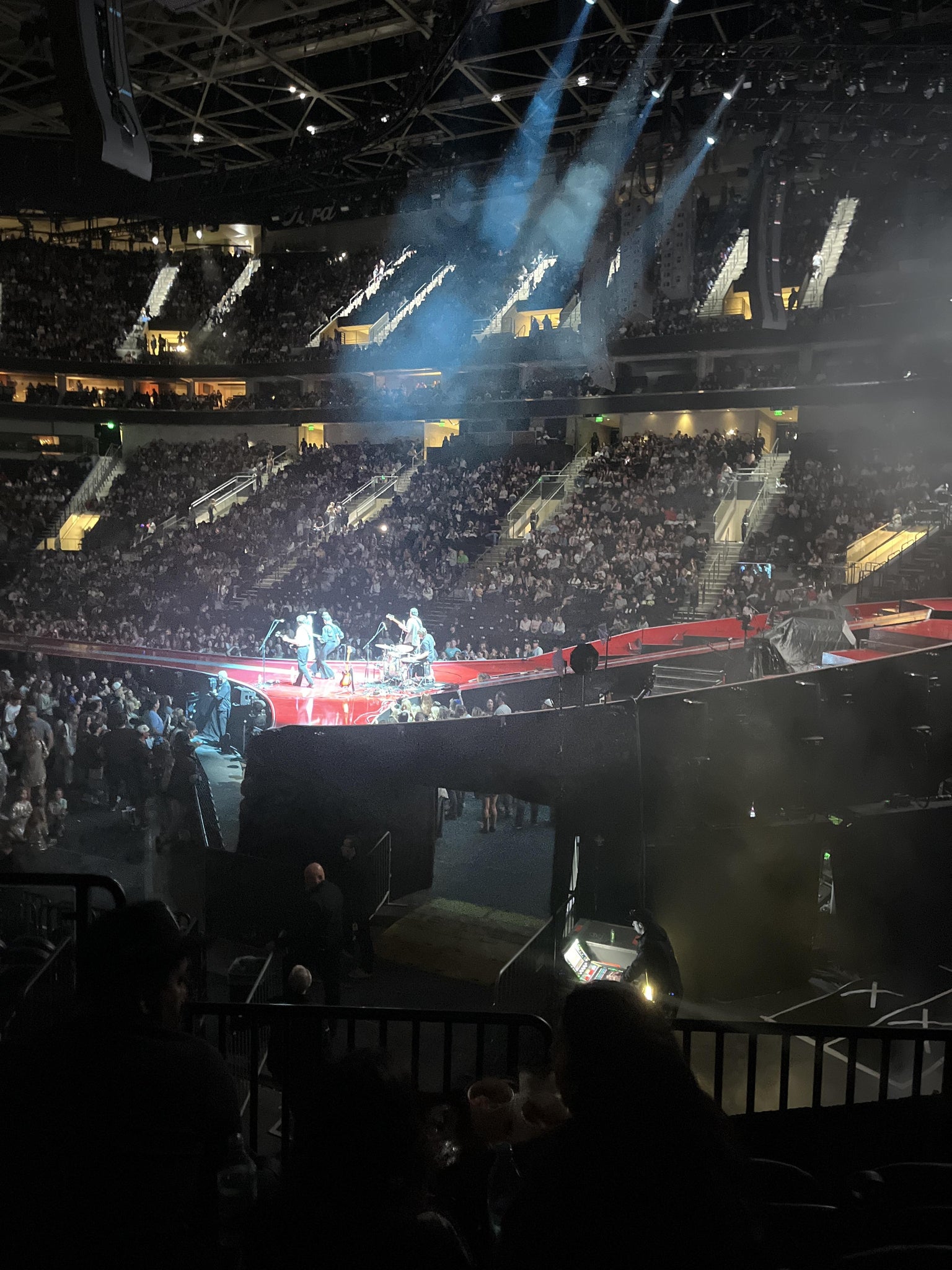 Real Fan View taken from Section 15 at Delta Center by Beth C
