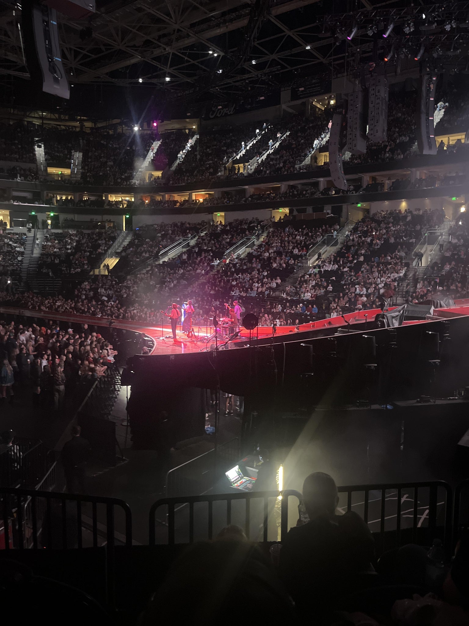 Real Fan View taken from Section 15 at Delta Center by Reegan H