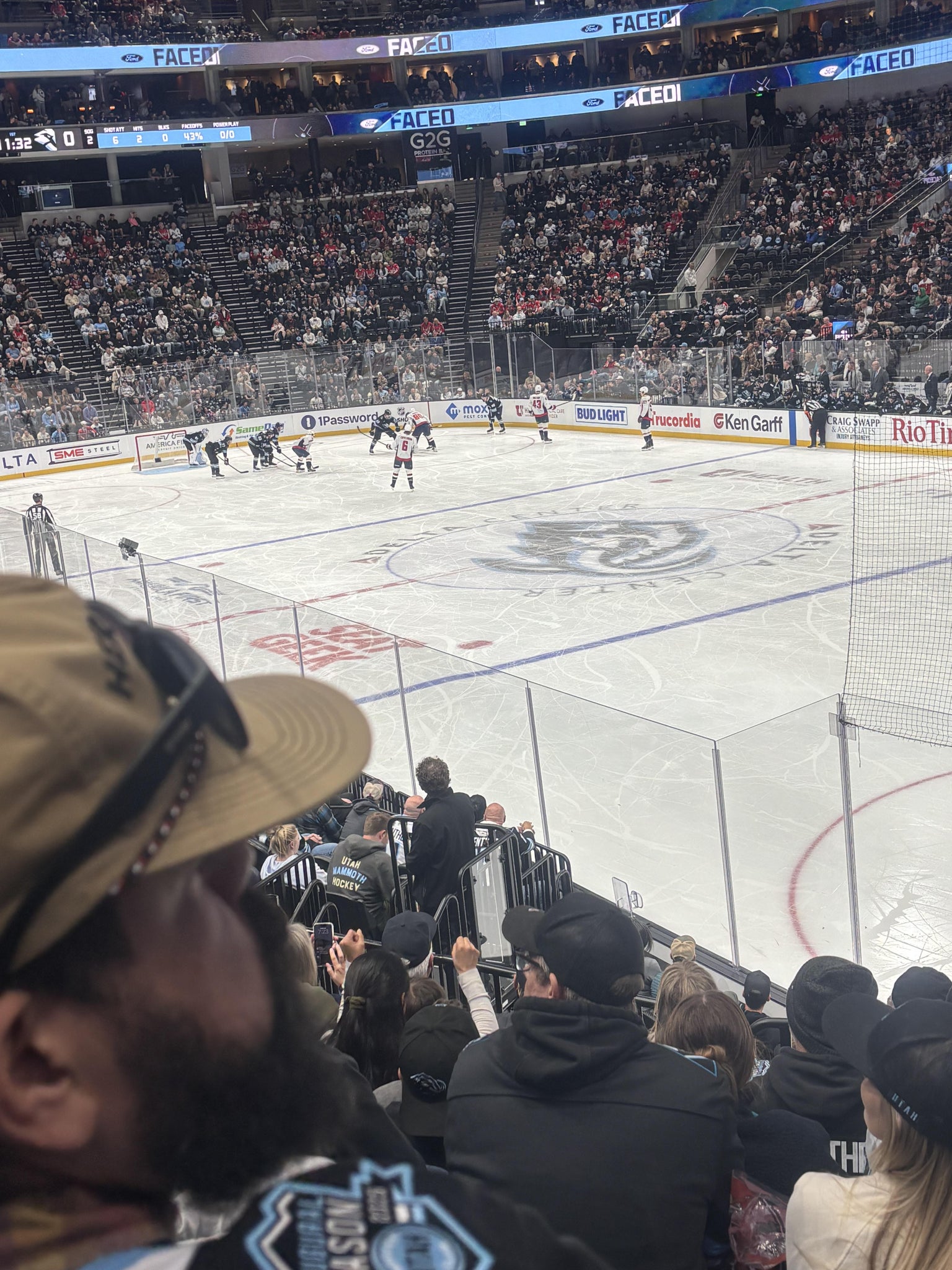 Real Fan View taken from Section 15 at Delta Center by Jerry G