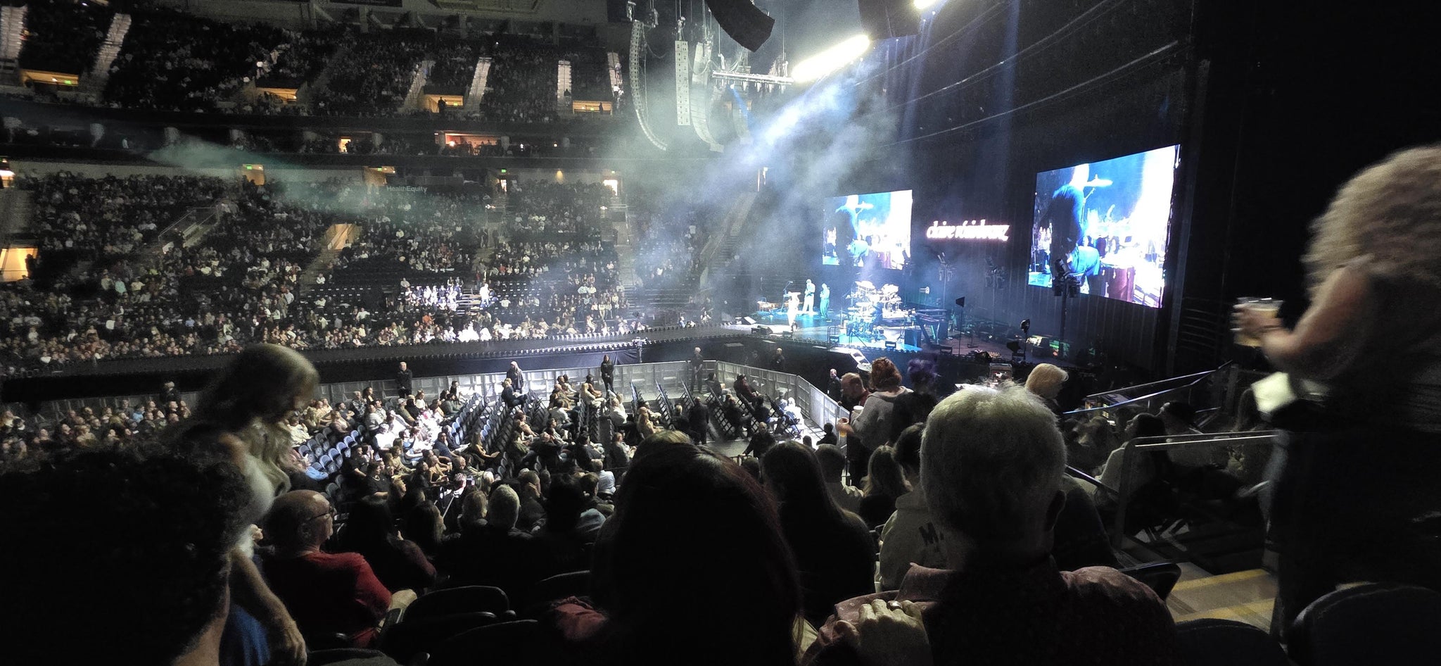 Real Fan View taken from Section 17 at Delta Center by Pablo M