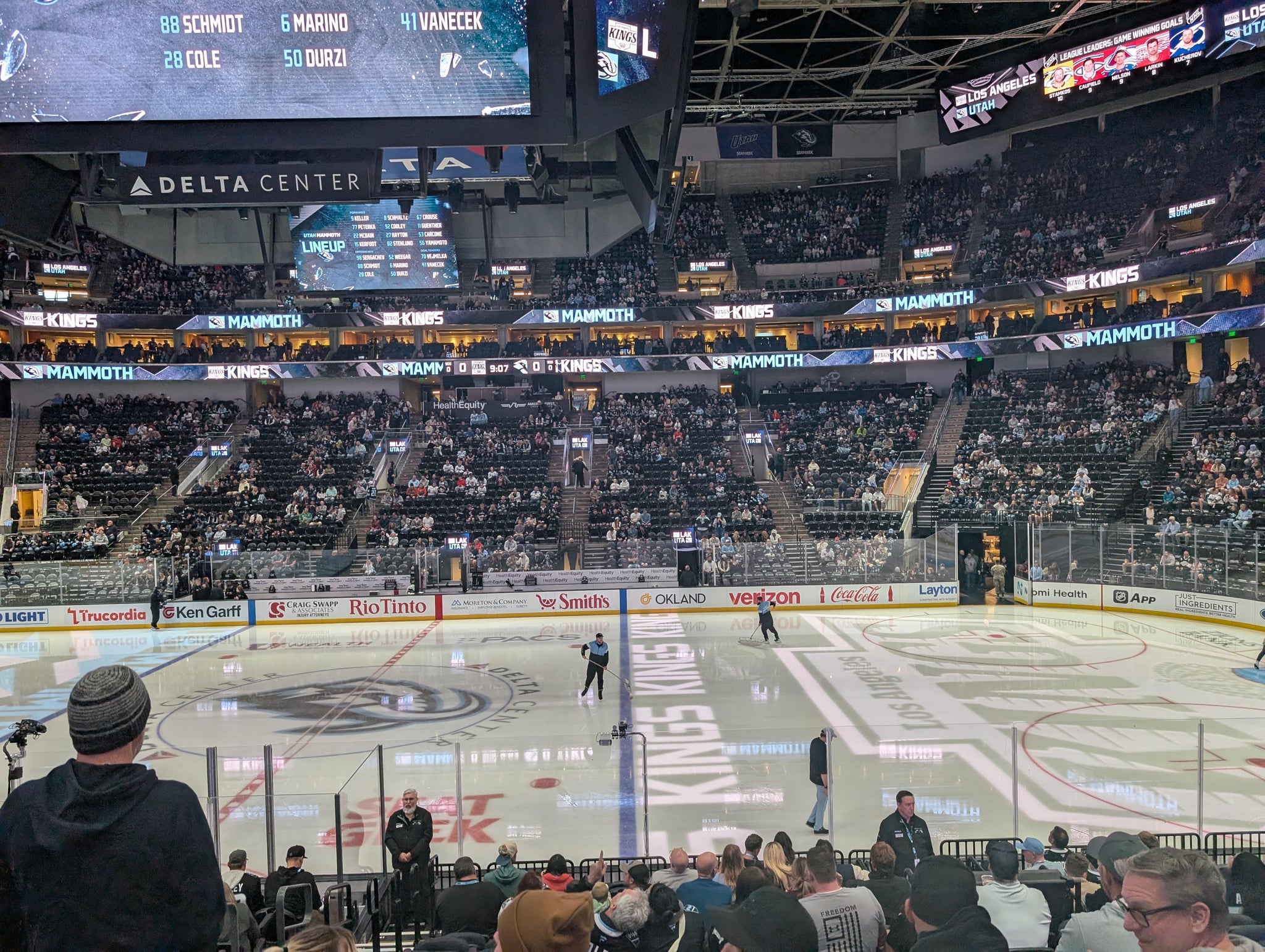 Real Fan View taken from Section 17 at Delta Center by Suzanne O
