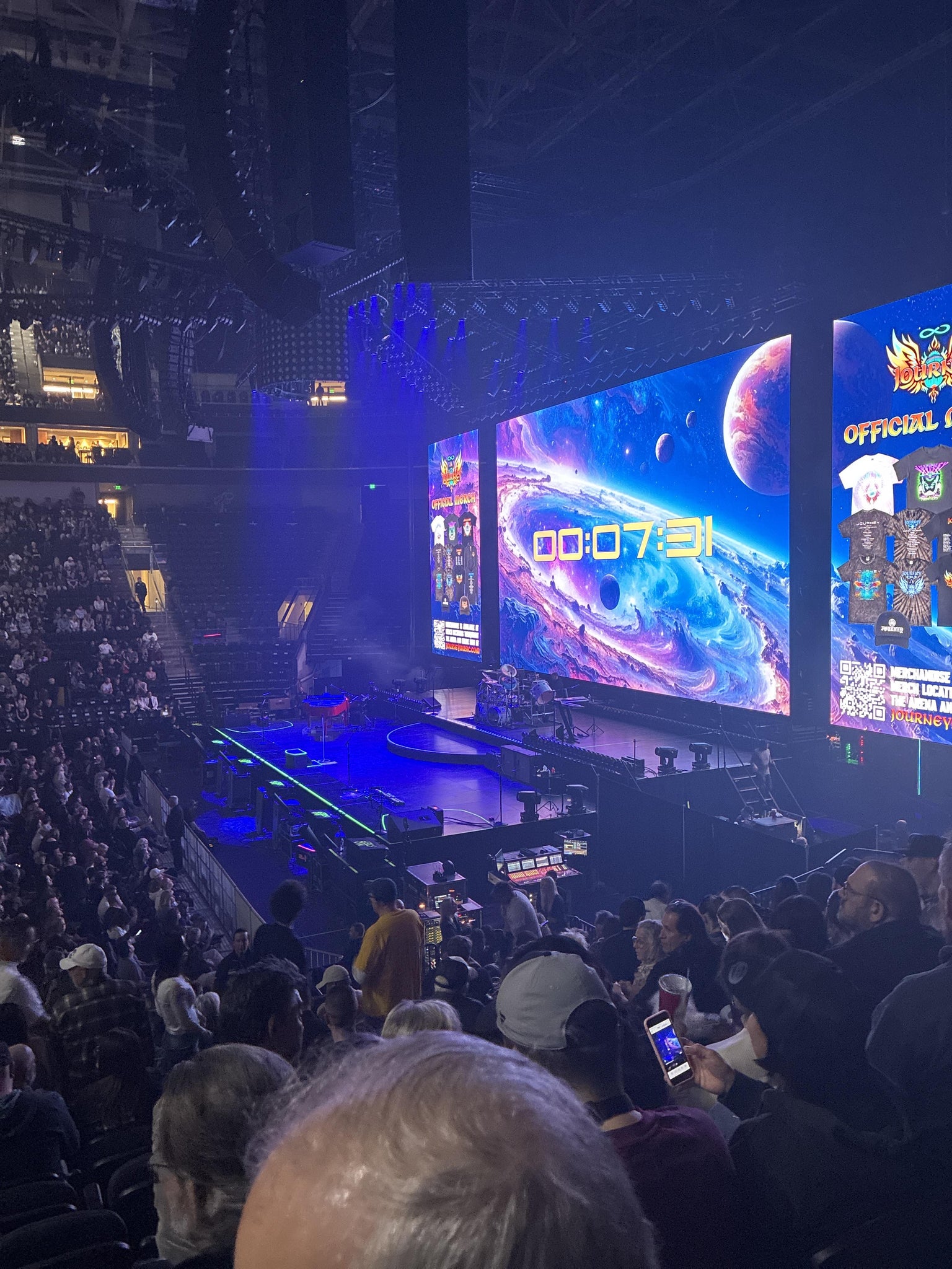 Real Fan View taken from Section 17 at Delta Center by Jared R