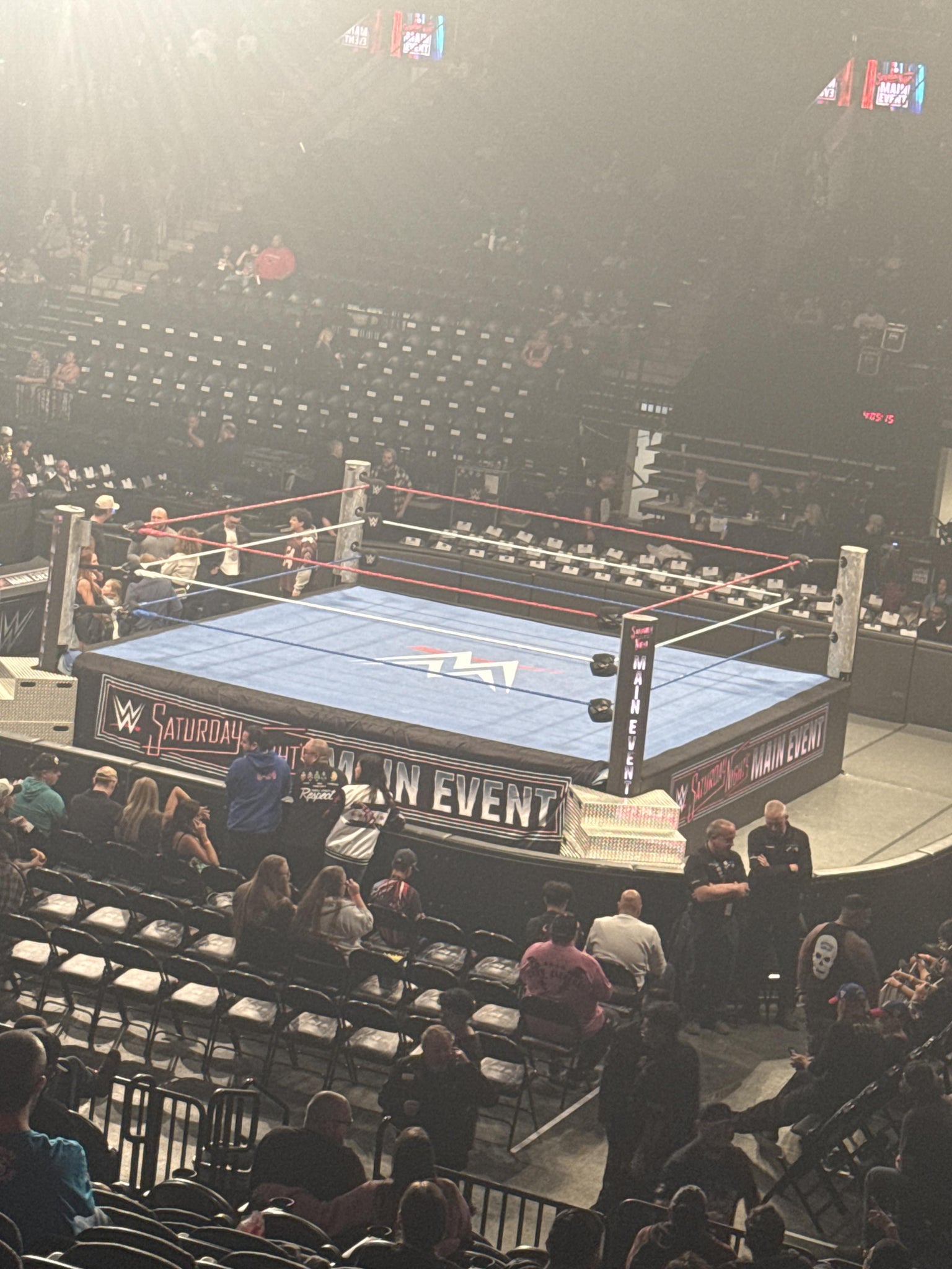Real Fan View taken from Section 17 at Delta Center by Charles C