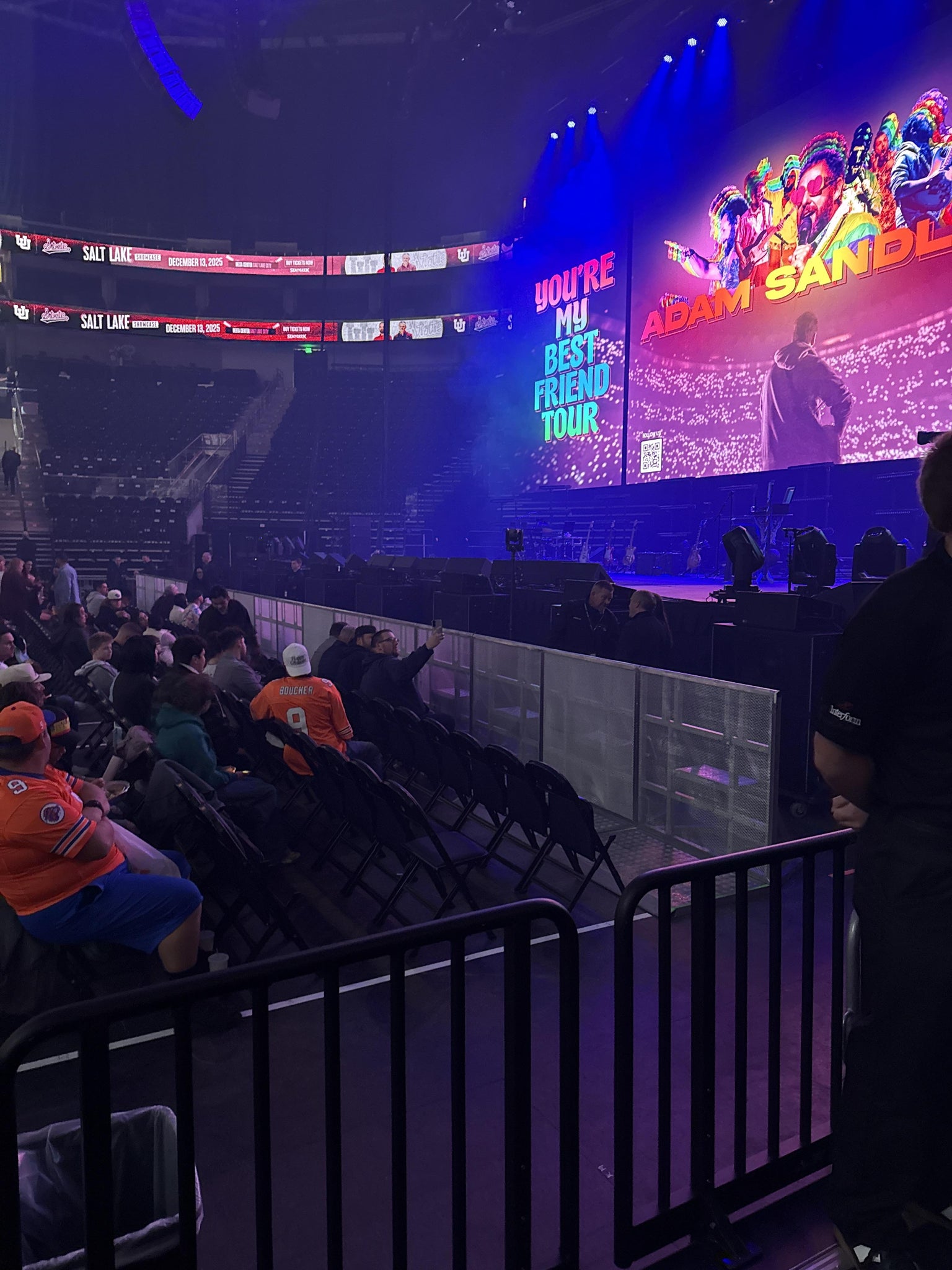 Real Fan View taken from Section 17 at Delta Center by Tyler B