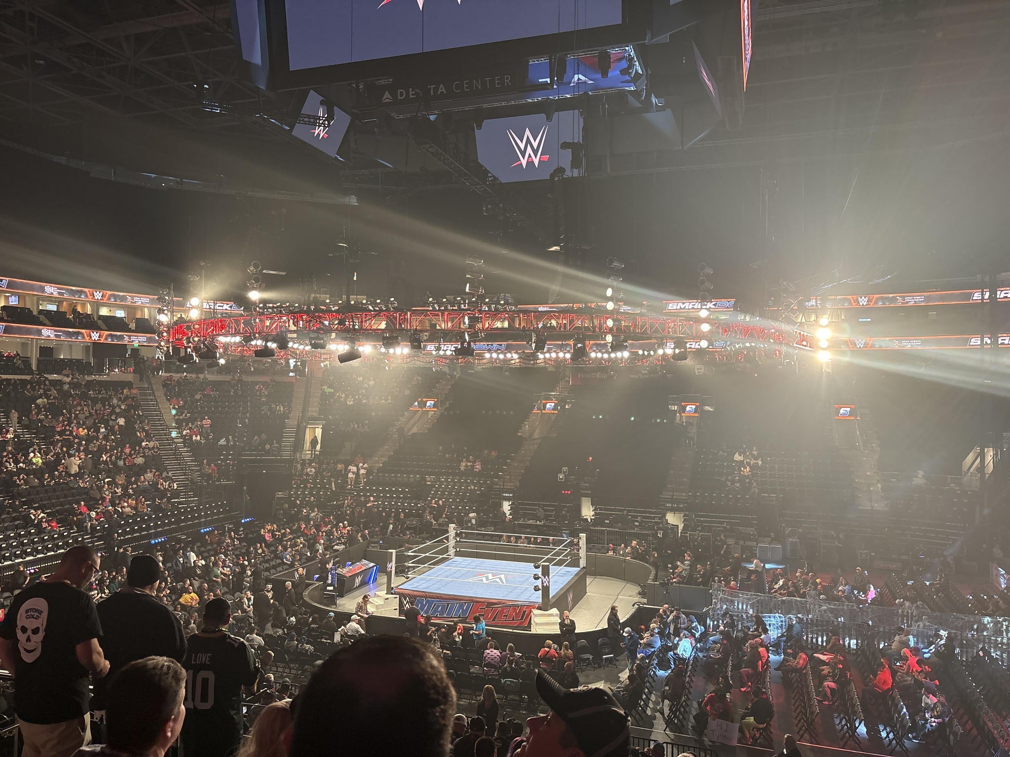 Real Fan View taken from Section 17 at Delta Center by Jasmine F