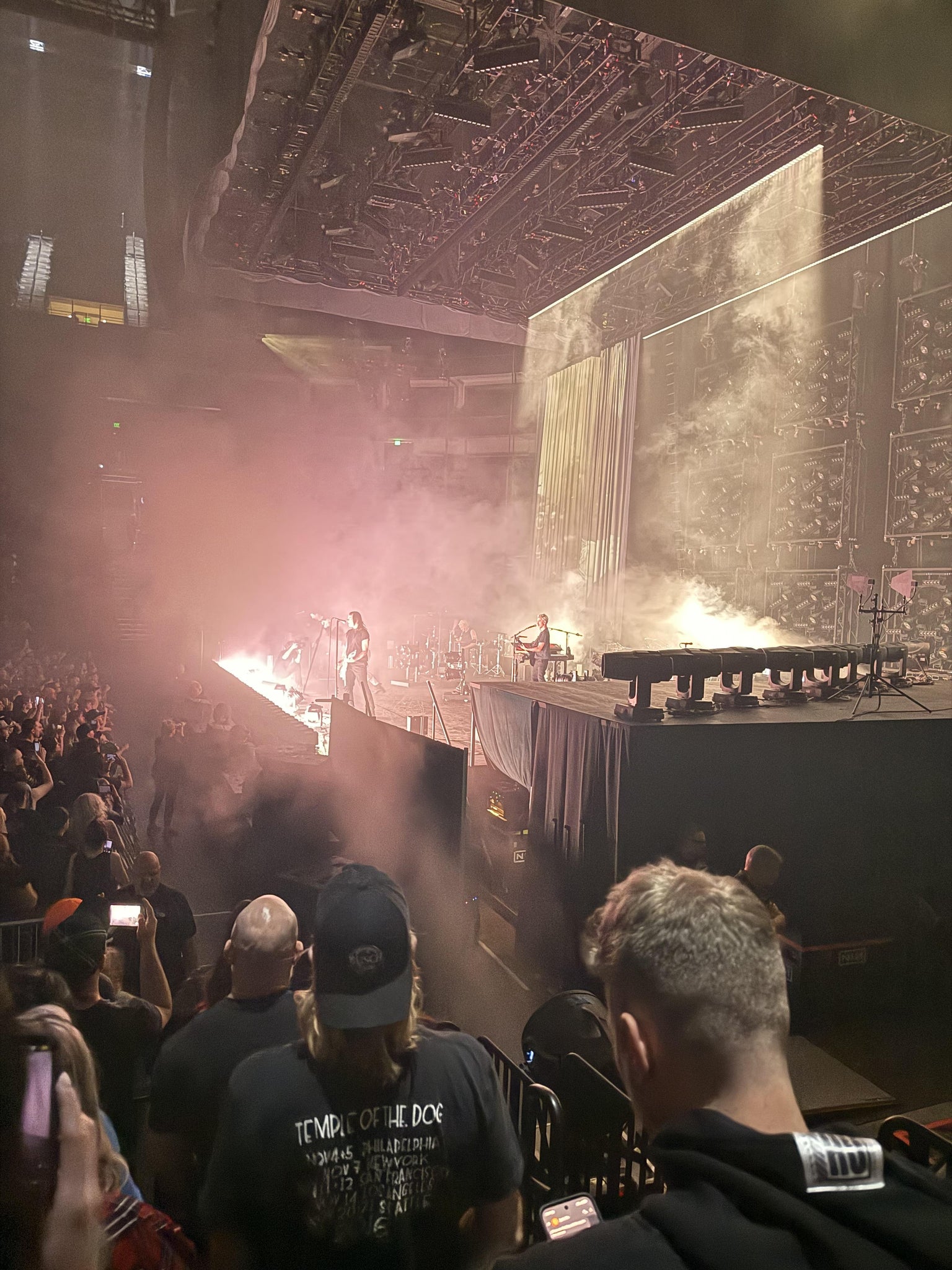 Real Fan View taken from Section 17 at Delta Center by Dyan V