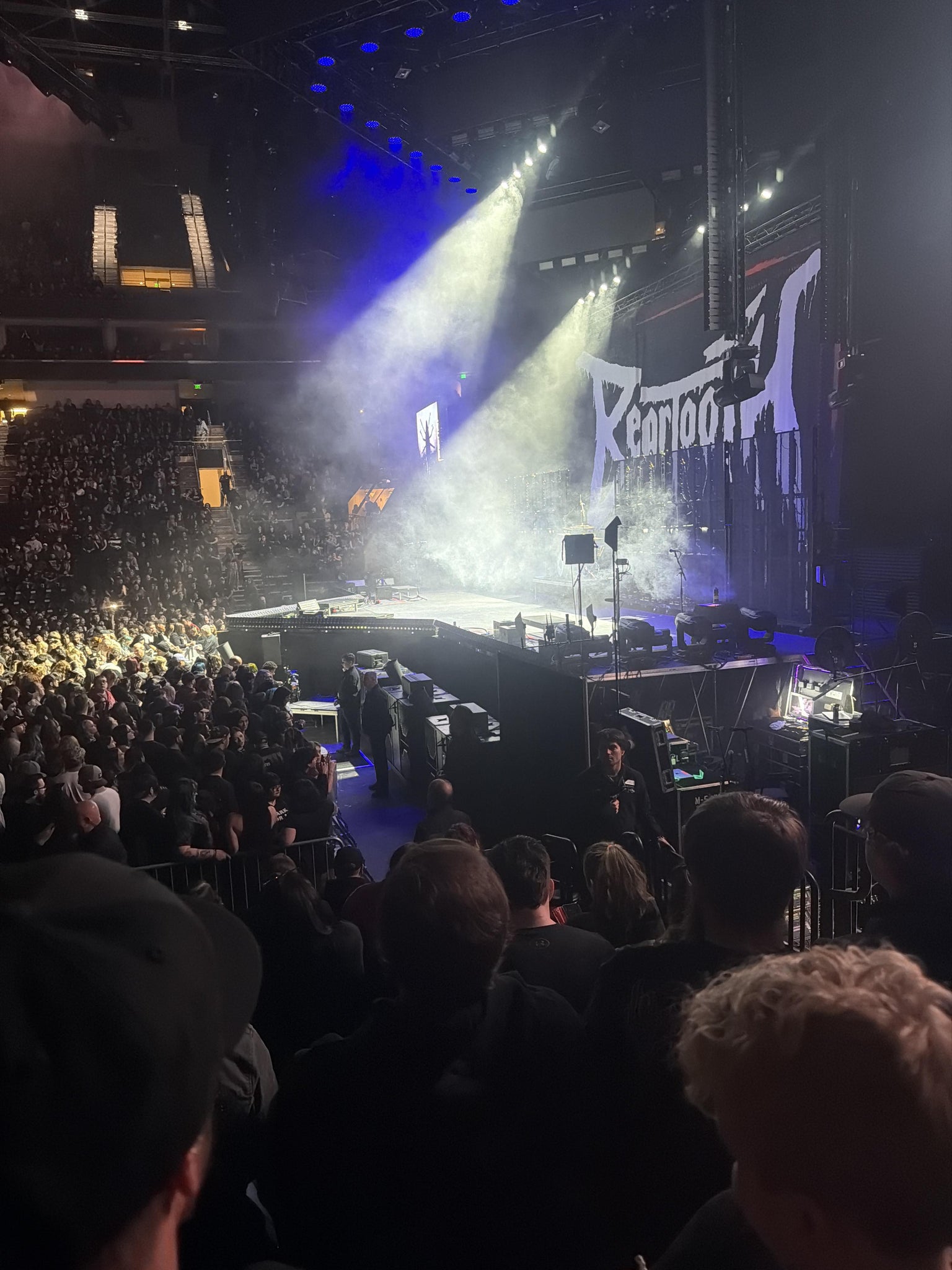 Real Fan View taken from Section 17 at Delta Center by Sean S