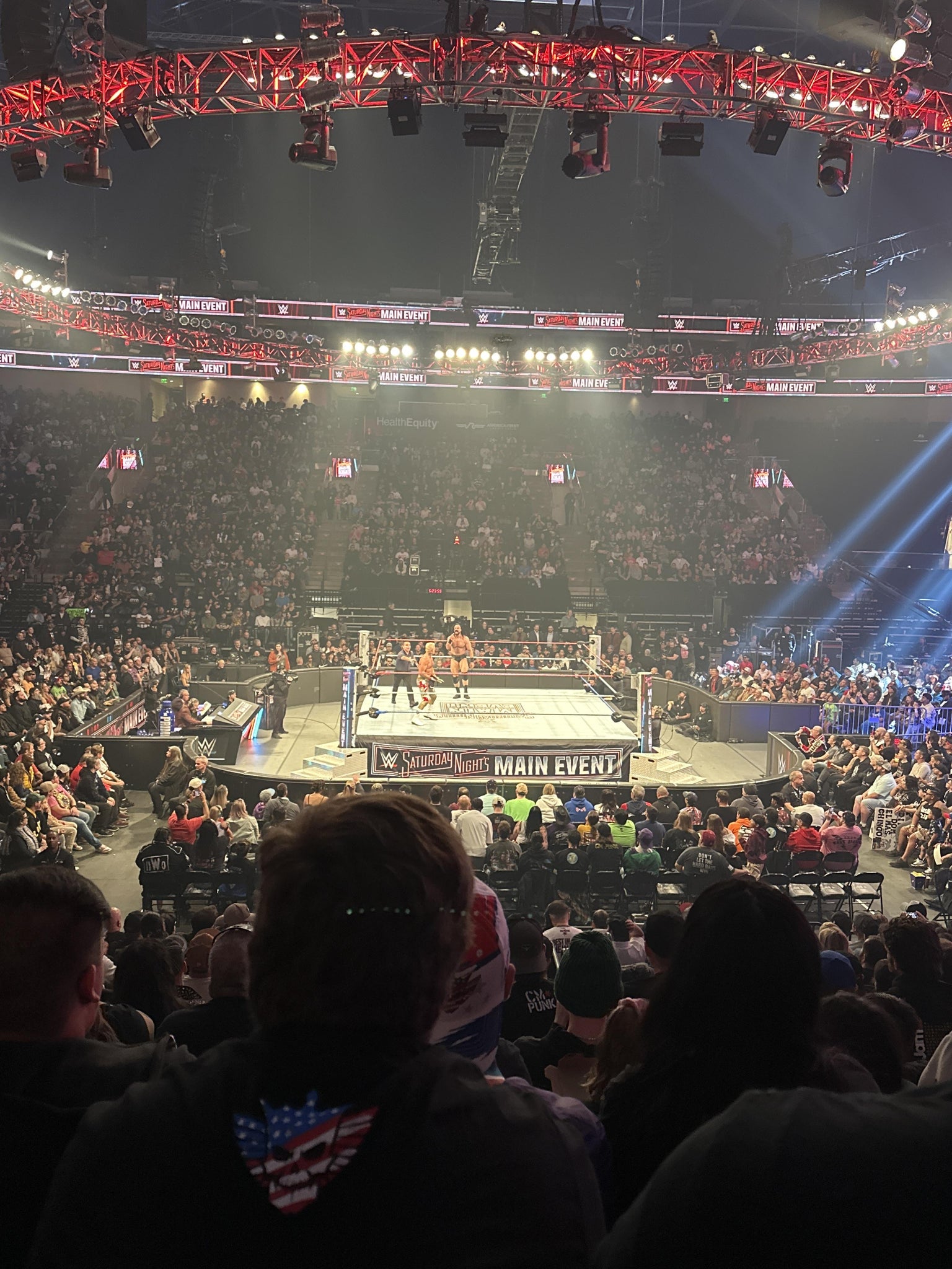 Real Fan View taken from Section 18 at Delta Center by Tyler B