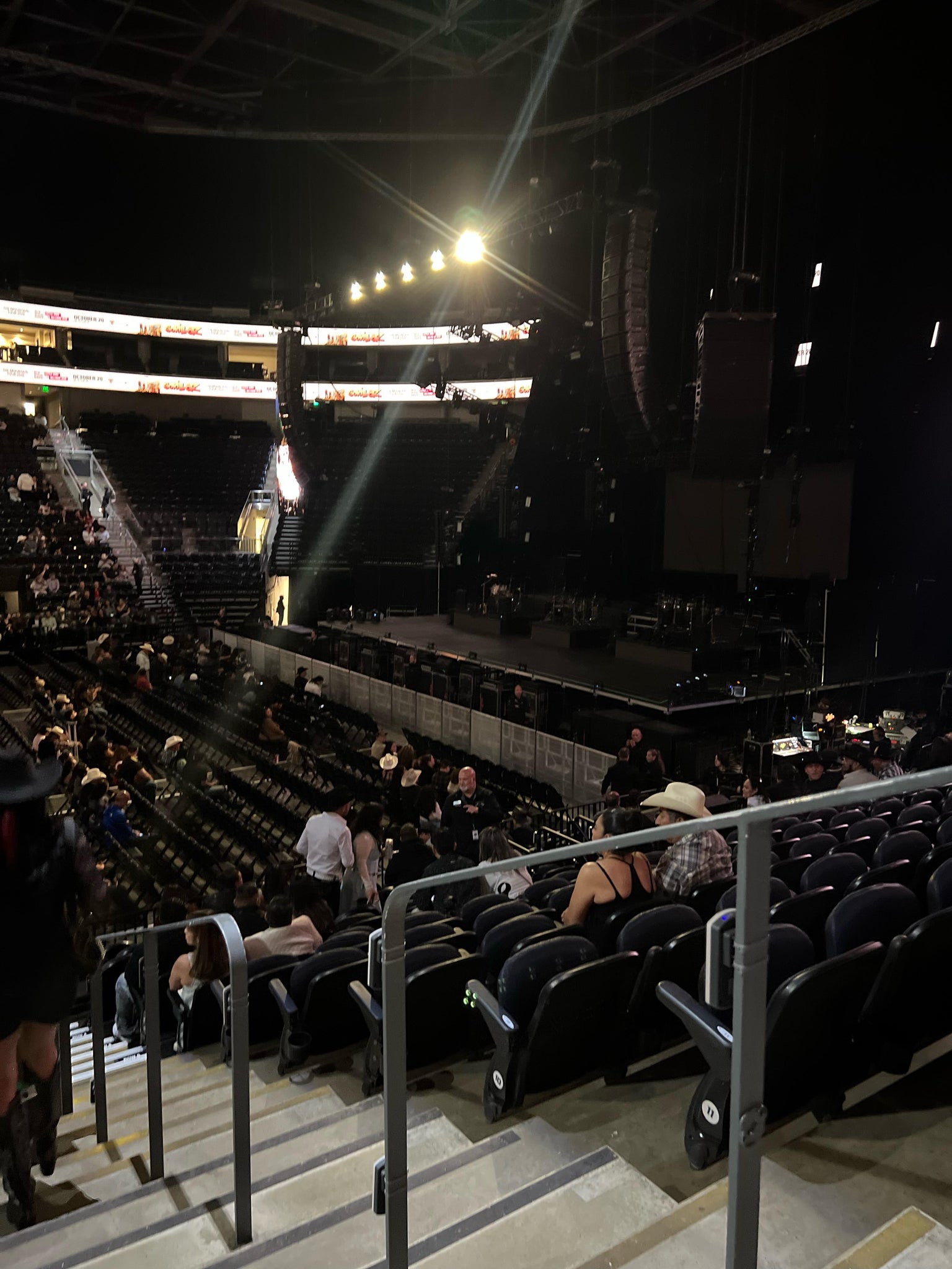 Real Fan View taken from Section 18 at Delta Center by Marisol L