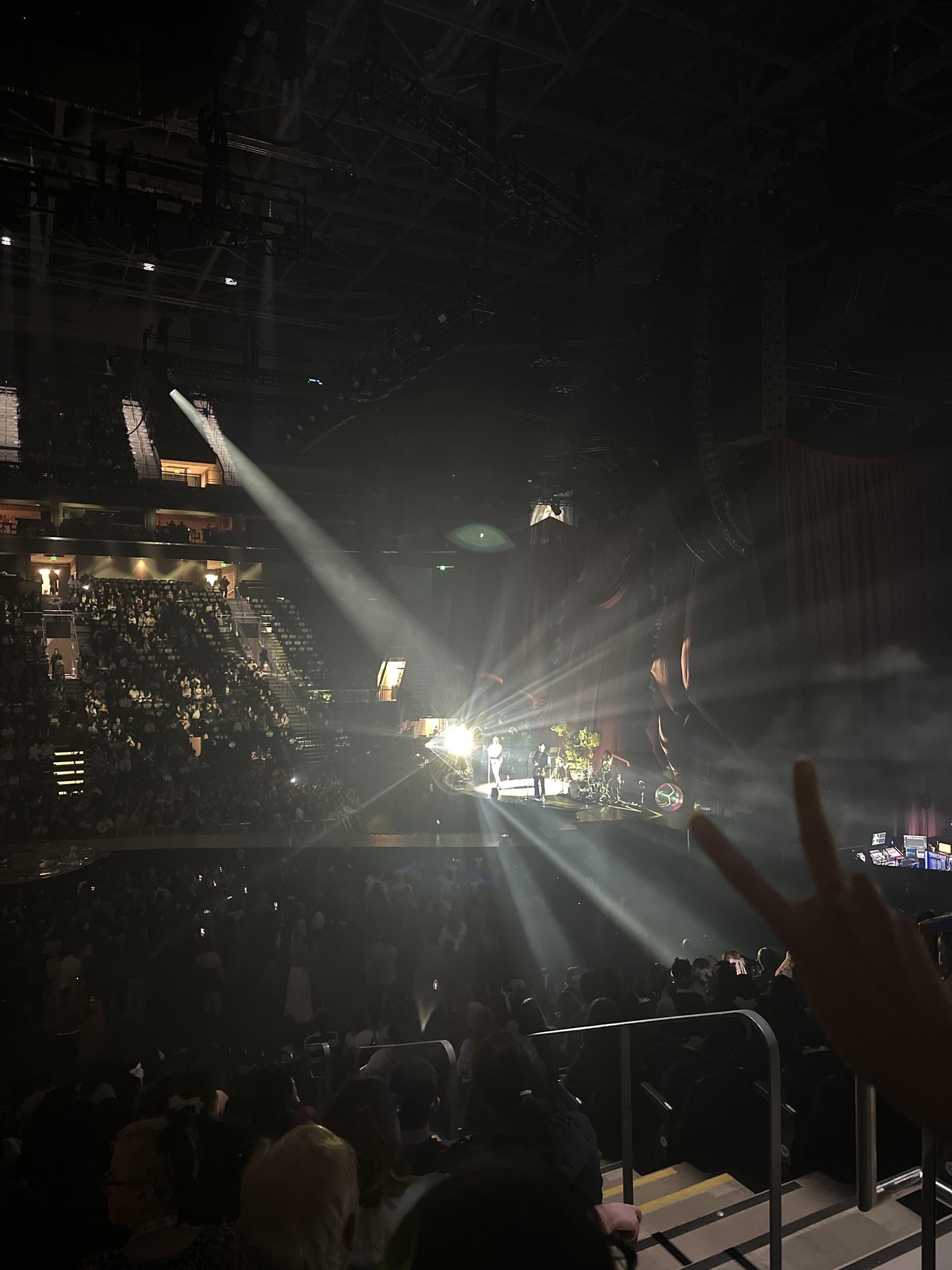 Real Fan View taken from Section 18 at Delta Center by Elizabeth J