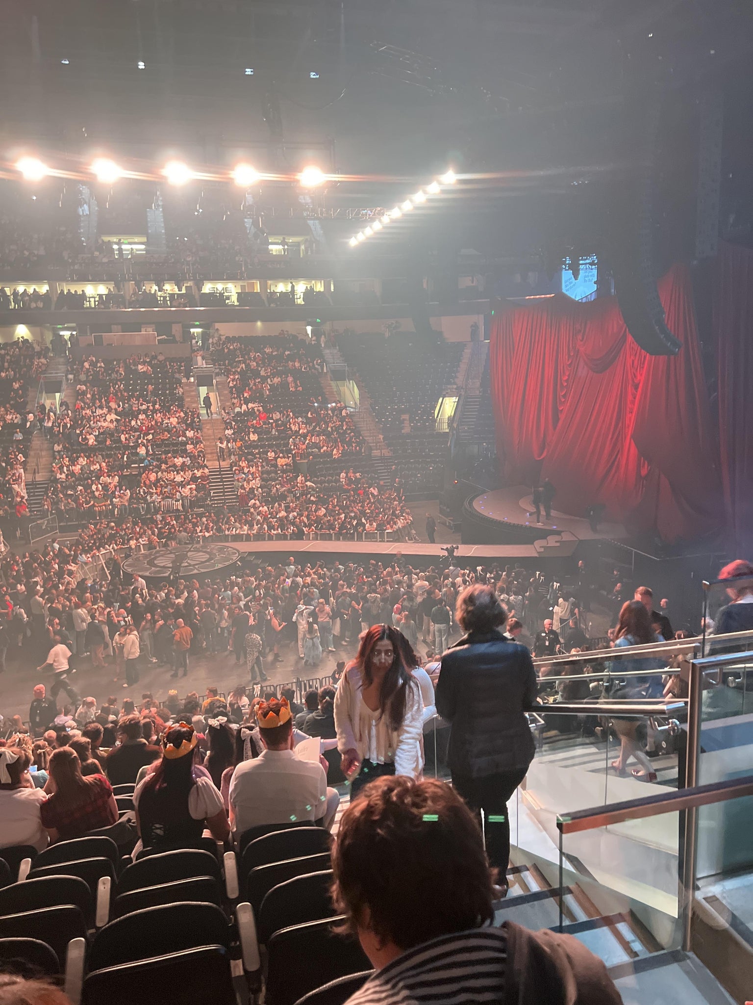 Real Fan View taken from Section 18 at Delta Center by Manjusha G