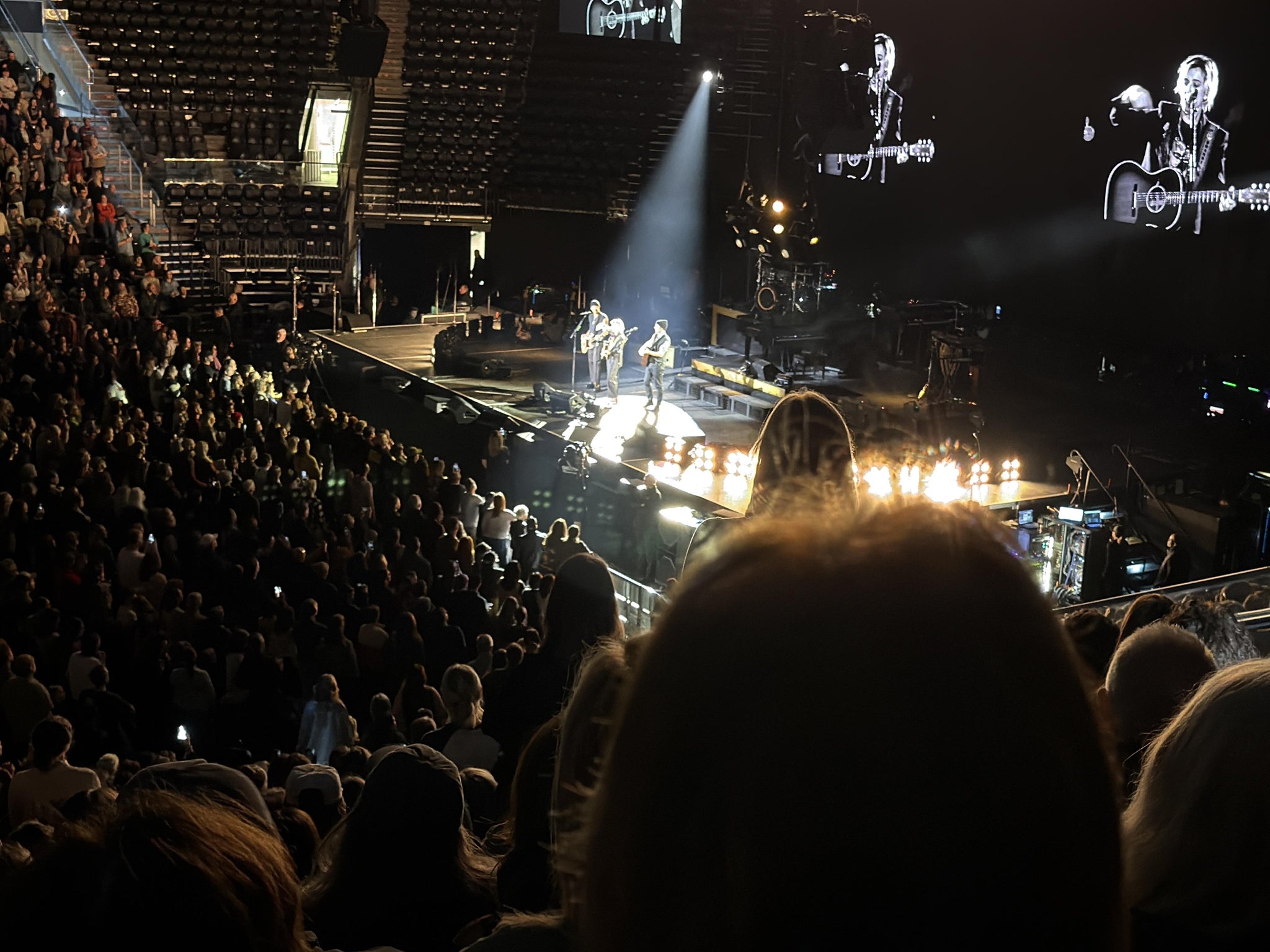 Real Fan View taken from Section 18 at Delta Center by Deborah K