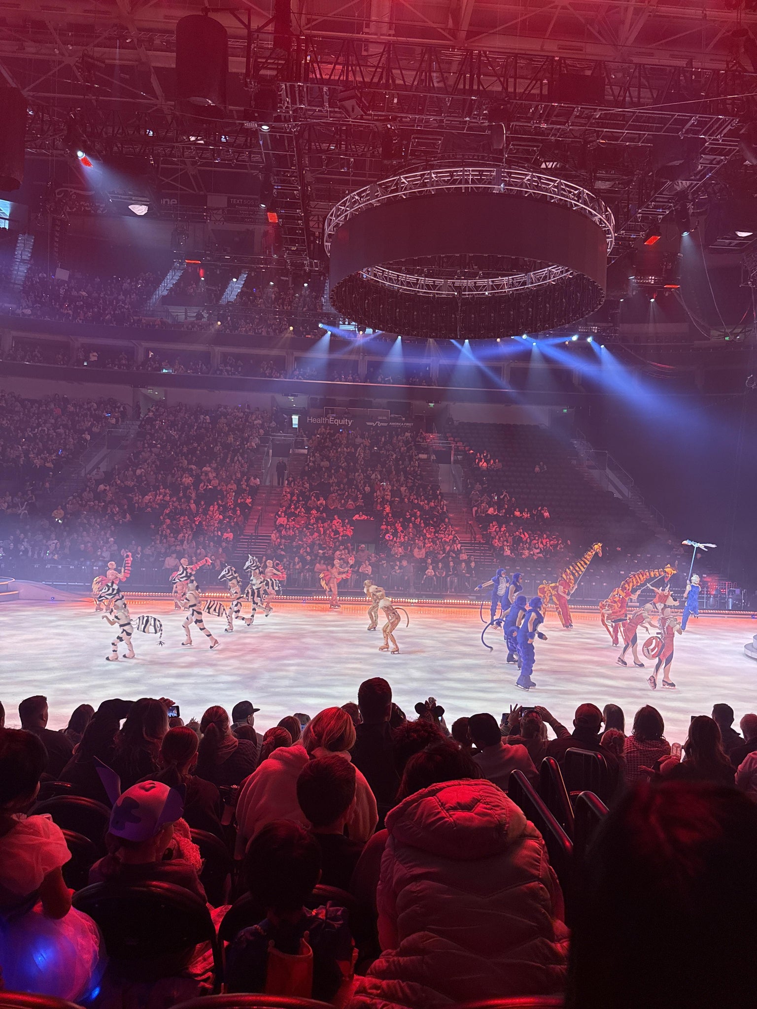 Real Fan View taken from Section 18 at Delta Center by Bart K