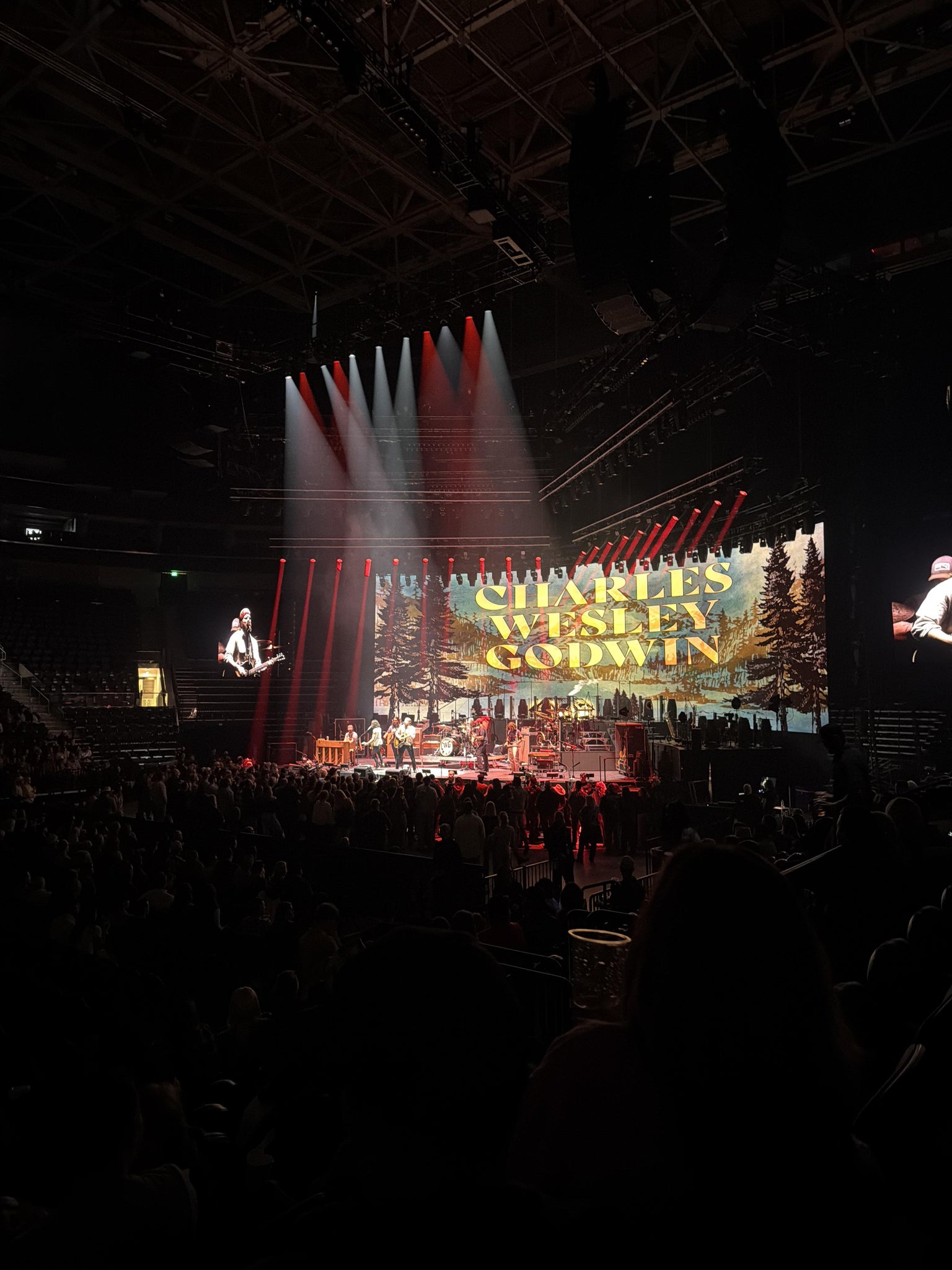Real Fan View taken from Section 18 at Delta Center by Delaney D