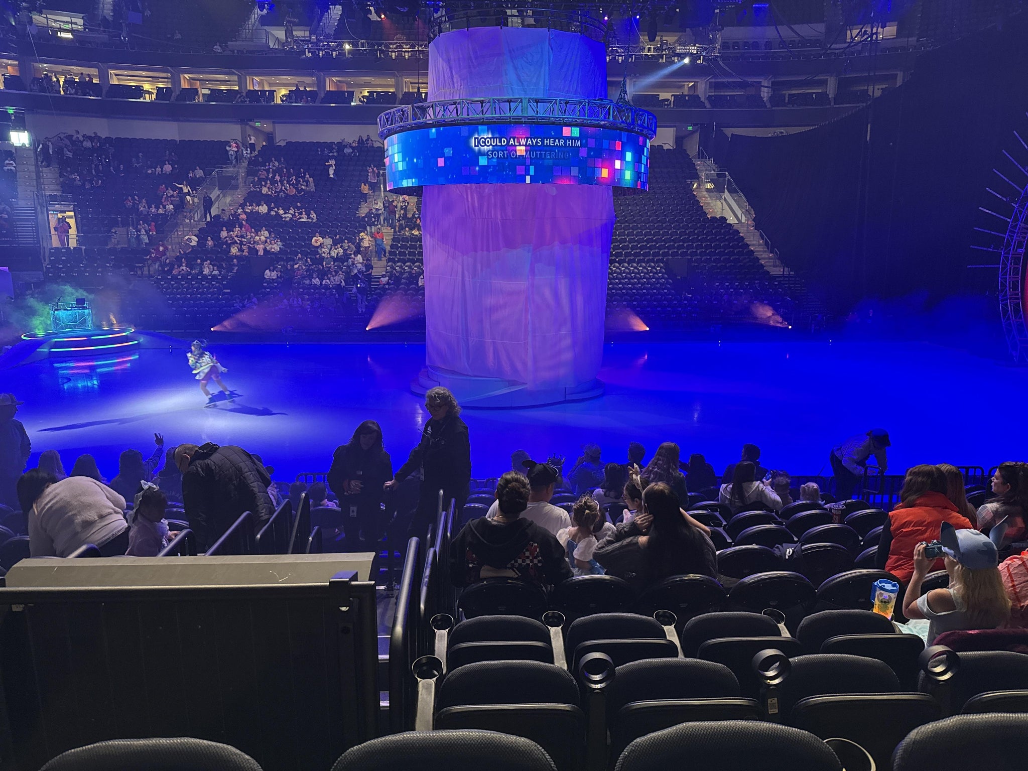 Real Fan View taken from Section 18 at Delta Center by Anonymous User