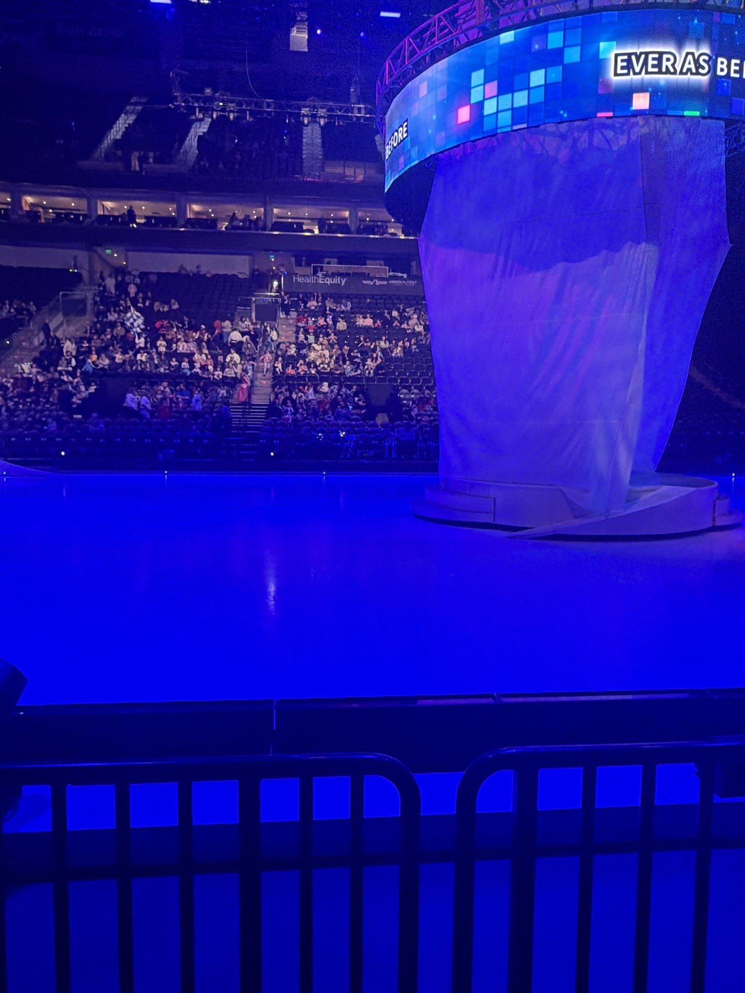 Real Fan View taken from Section 18 at Delta Center by Anonymous User