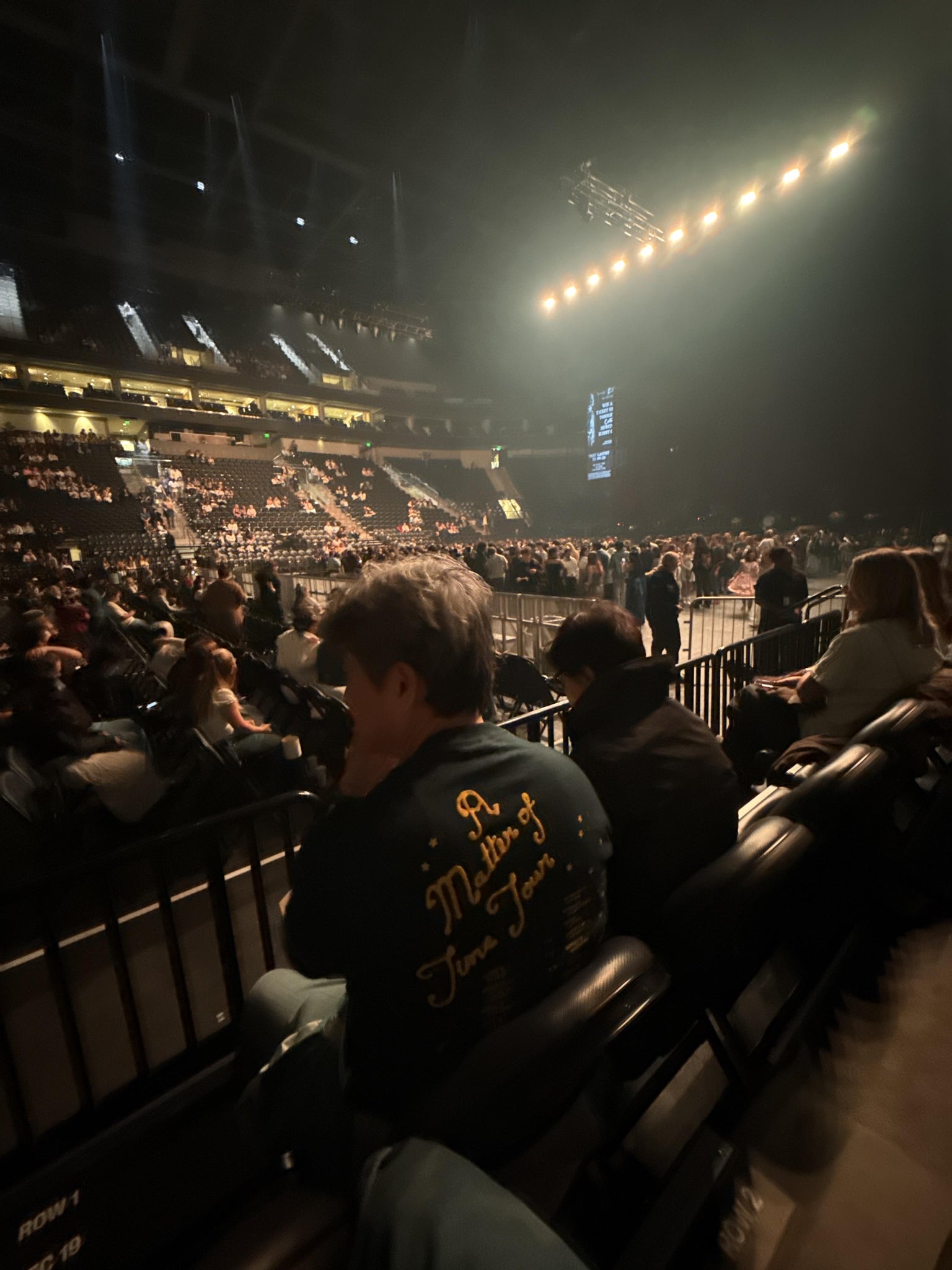 Real Fan View taken from Section 19 at Delta Center by Lyam S