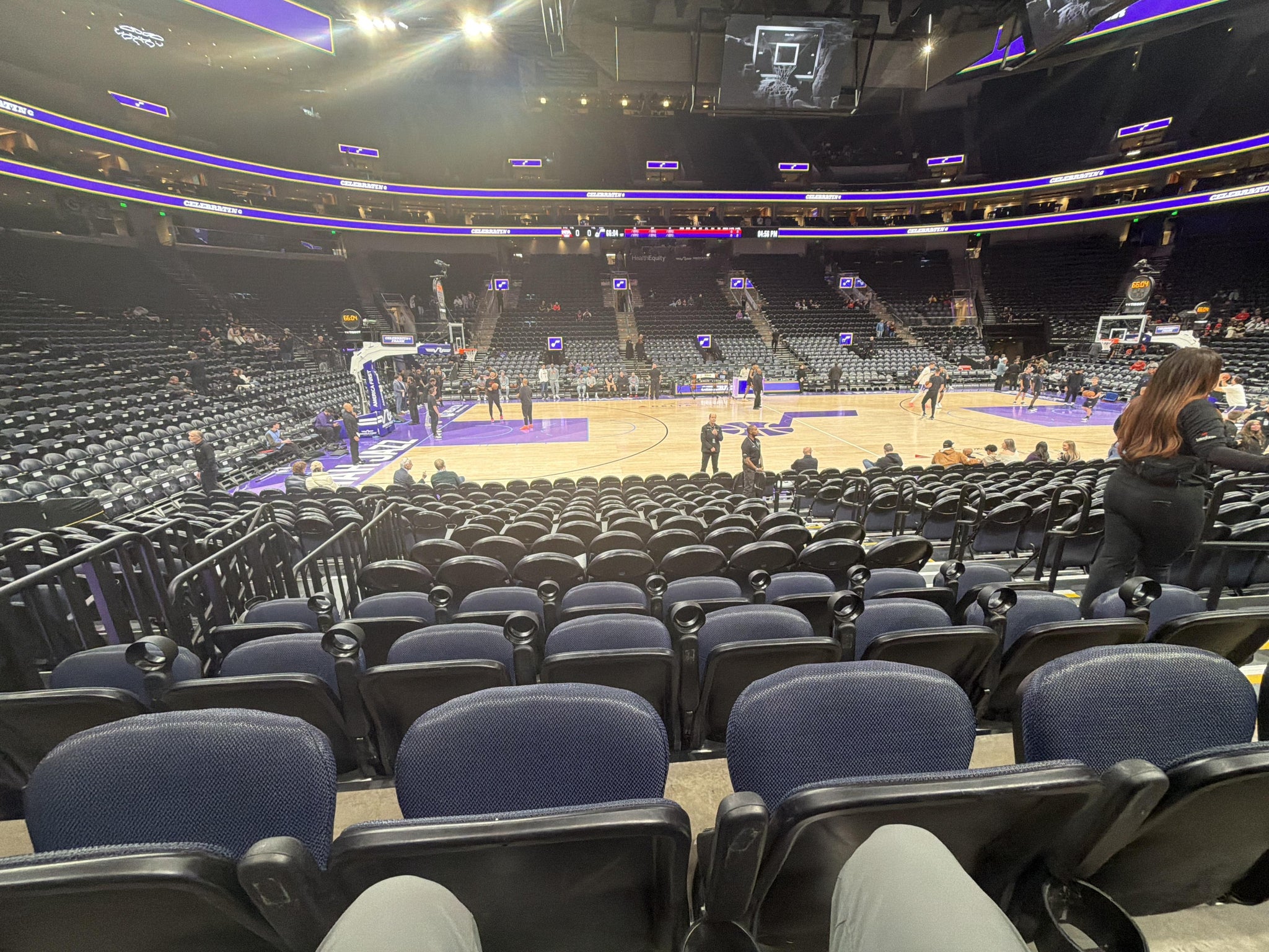 Real Fan View taken from Section 19 at Delta Center by Julio S