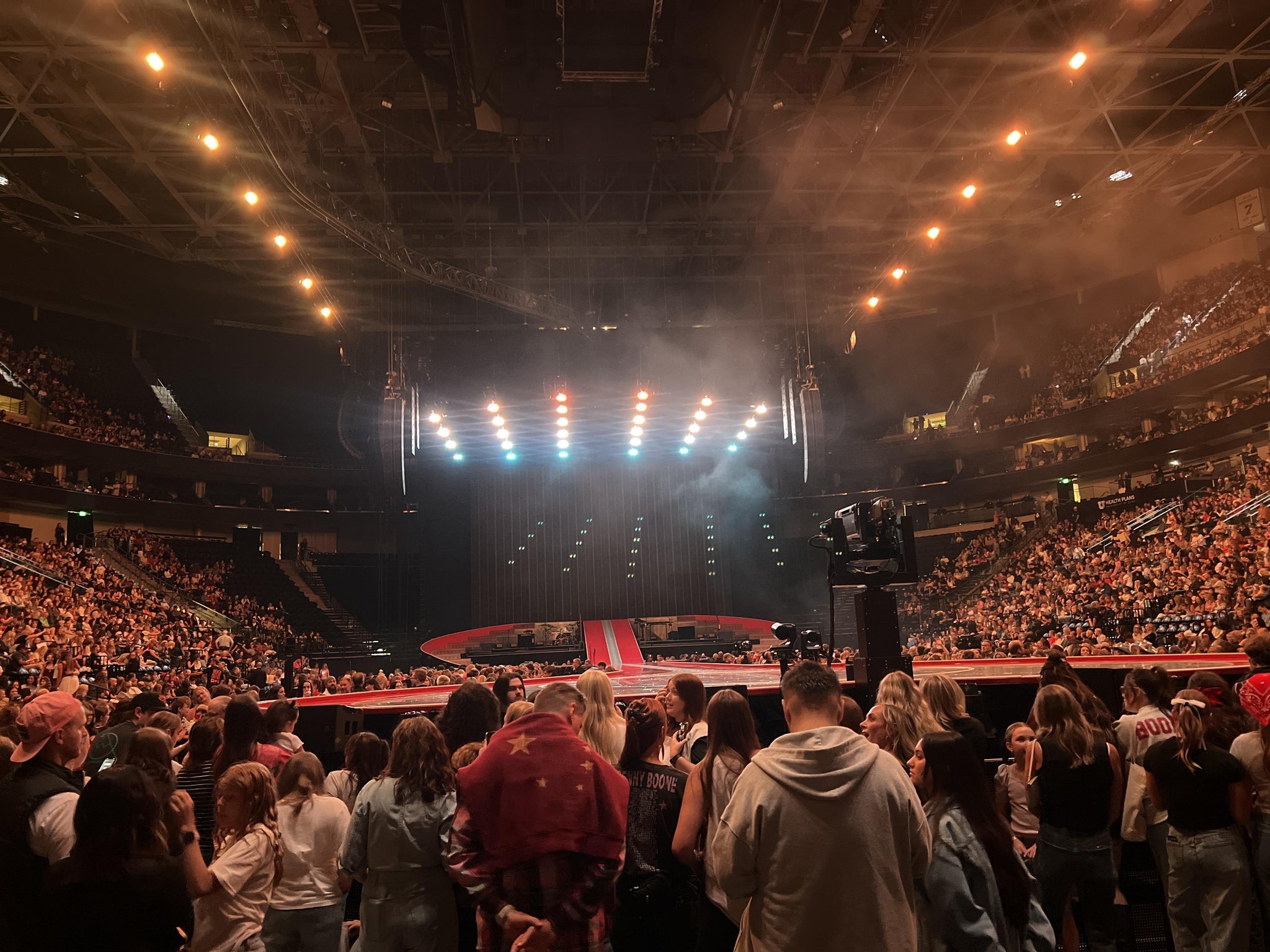 Real Fan View taken from Section 2 at Delta Center by Kayla W