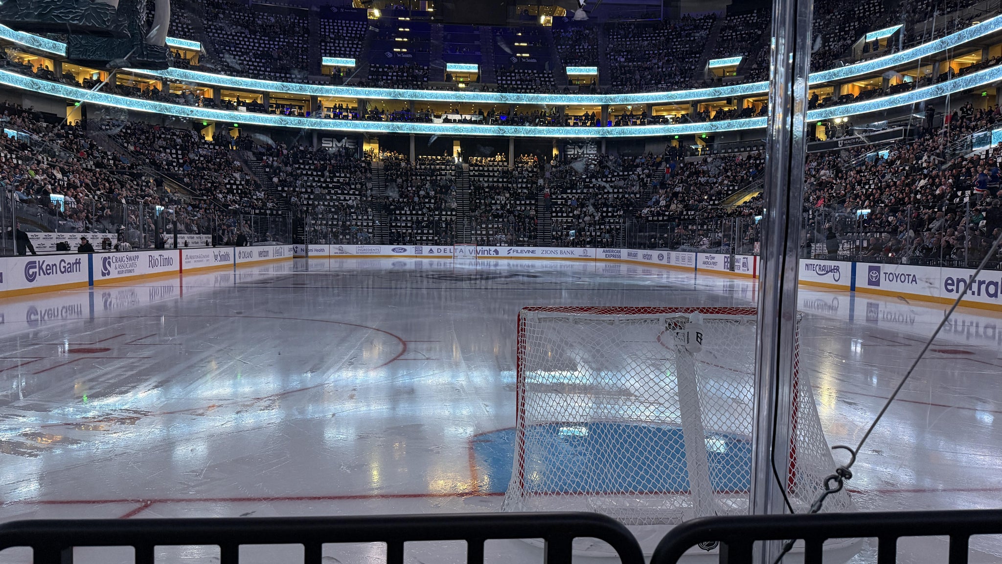 Real Fan View taken from Section 2 at Delta Center by Keith A