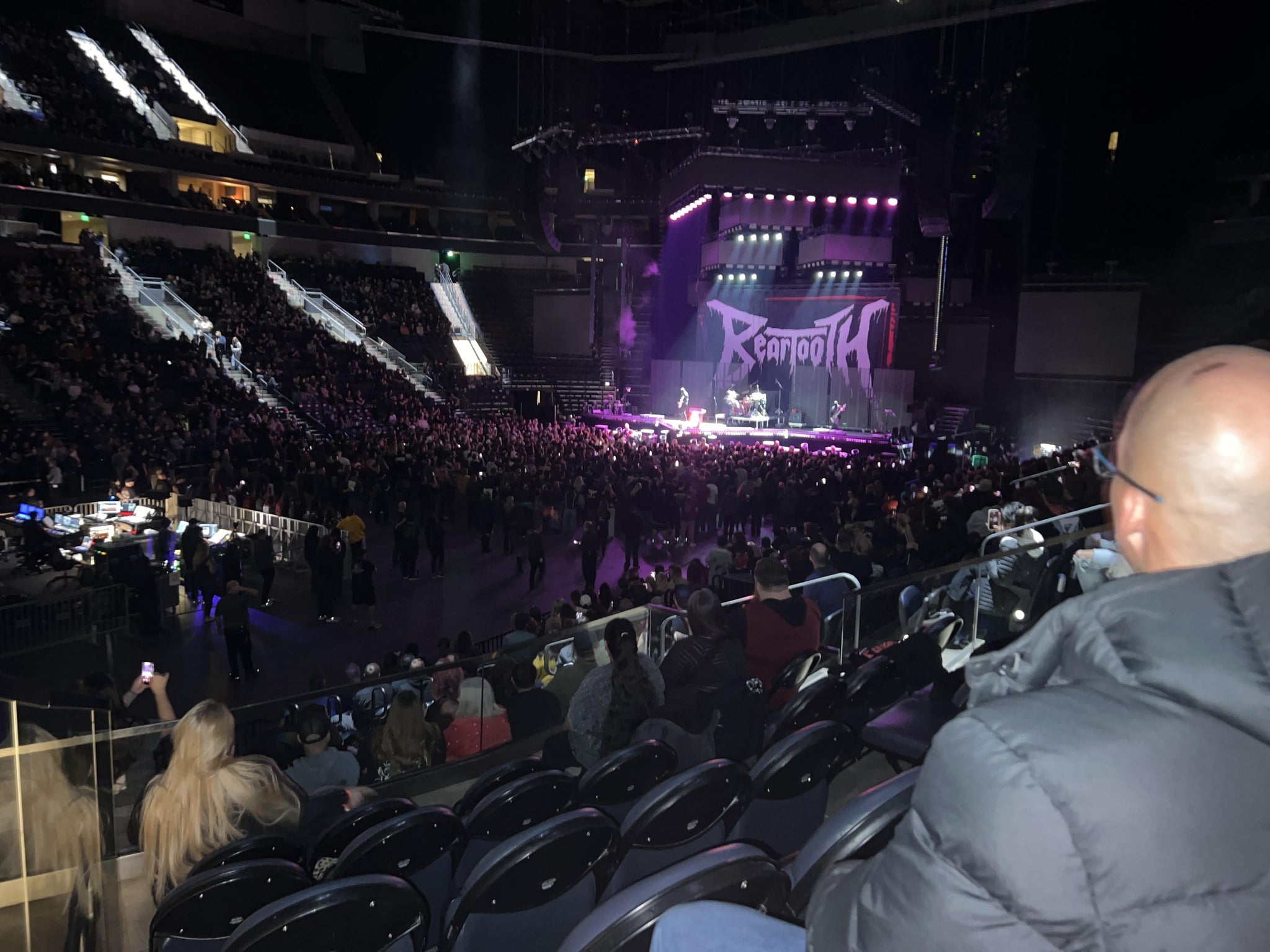 Real Fan View taken from Section 20 at Delta Center by Jonathan K